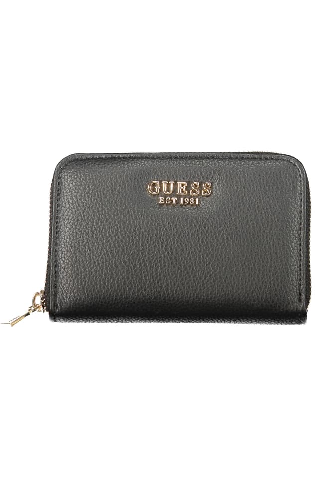 ДАМСКИ ЧЕРЕН ПОРТФЕЙЛ GUESS JEANS