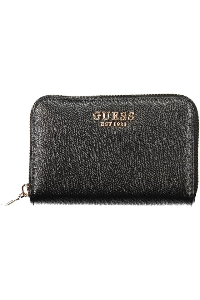 ДАМСКИ ЧЕРЕН ПОРТФЕЙЛ GUESS JEANS