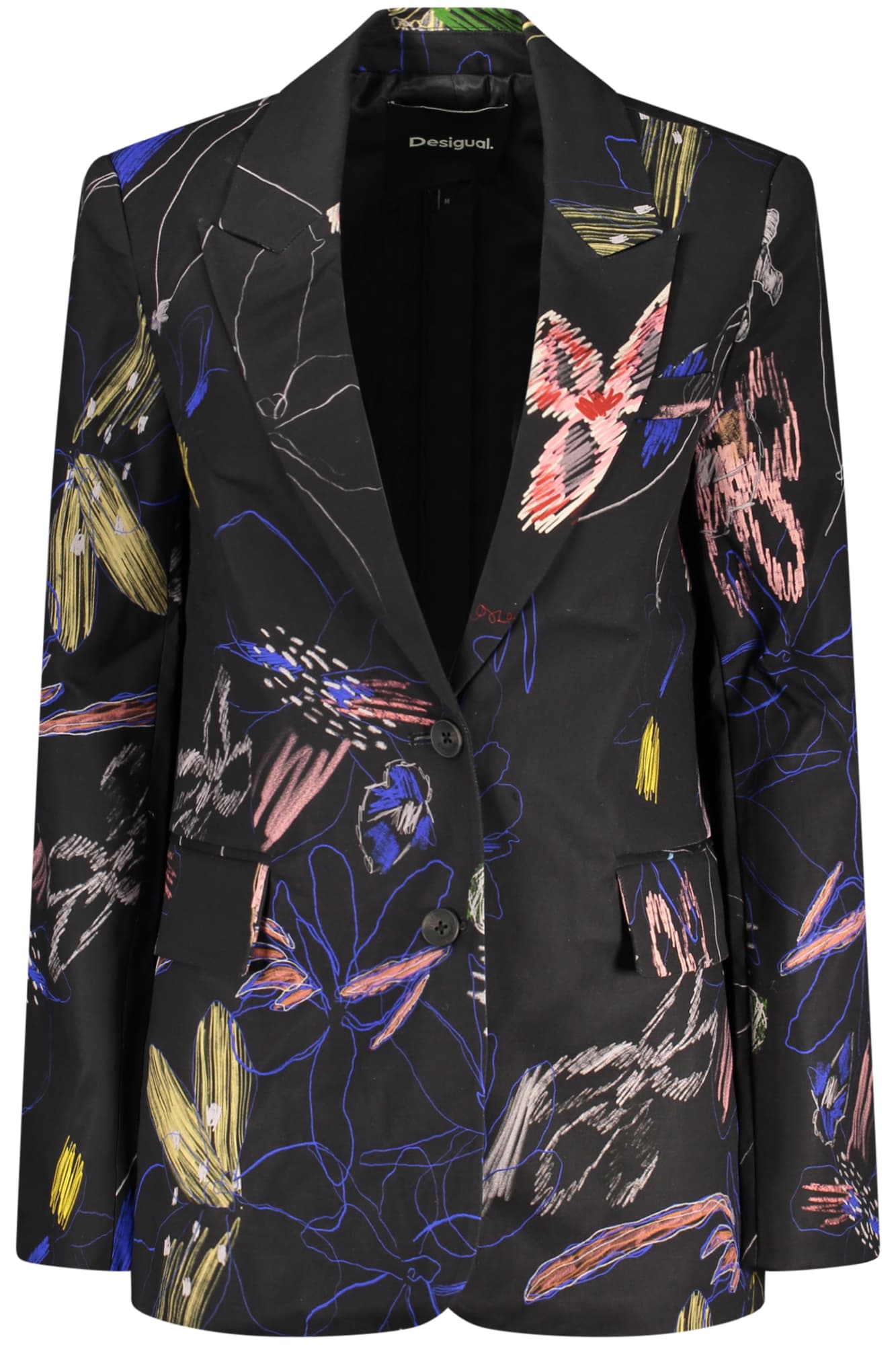 DESIGUAL GIACCA CLASSICA DONNA NERO - DESIGUAL