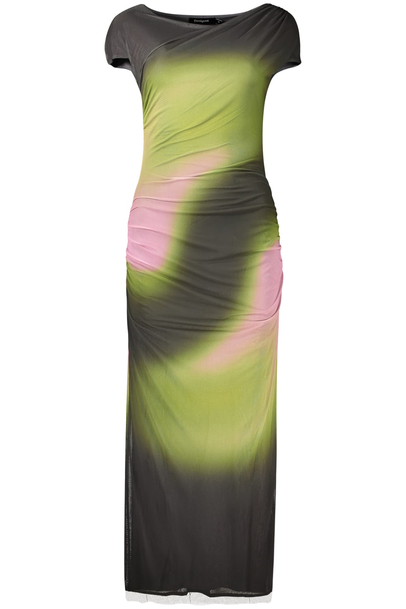 DESIGUAL ABITO LUNGO DONNA VERDE - DESIGUAL