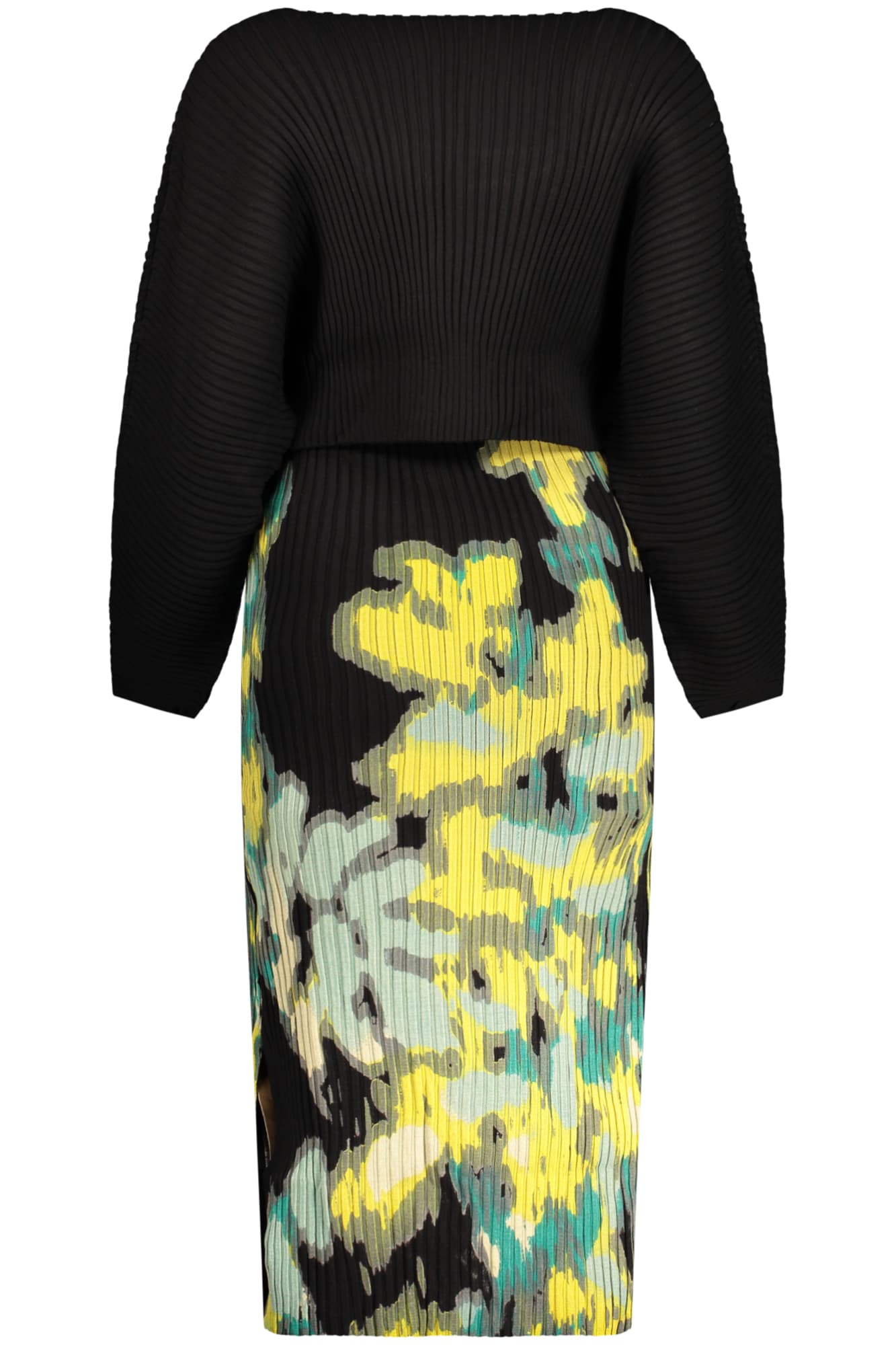 DESIGUAL ABITO LUNGO DONNA NERO - DESIGUAL