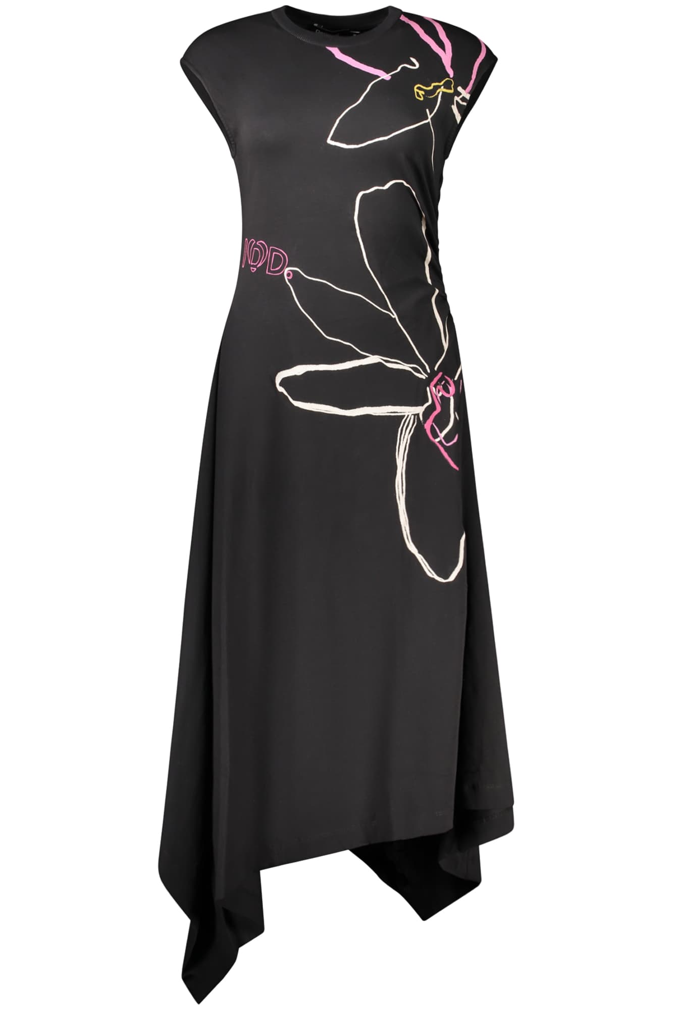 DESIGUAL ABITO LUNGO DONNA NERO - DESIGUAL
