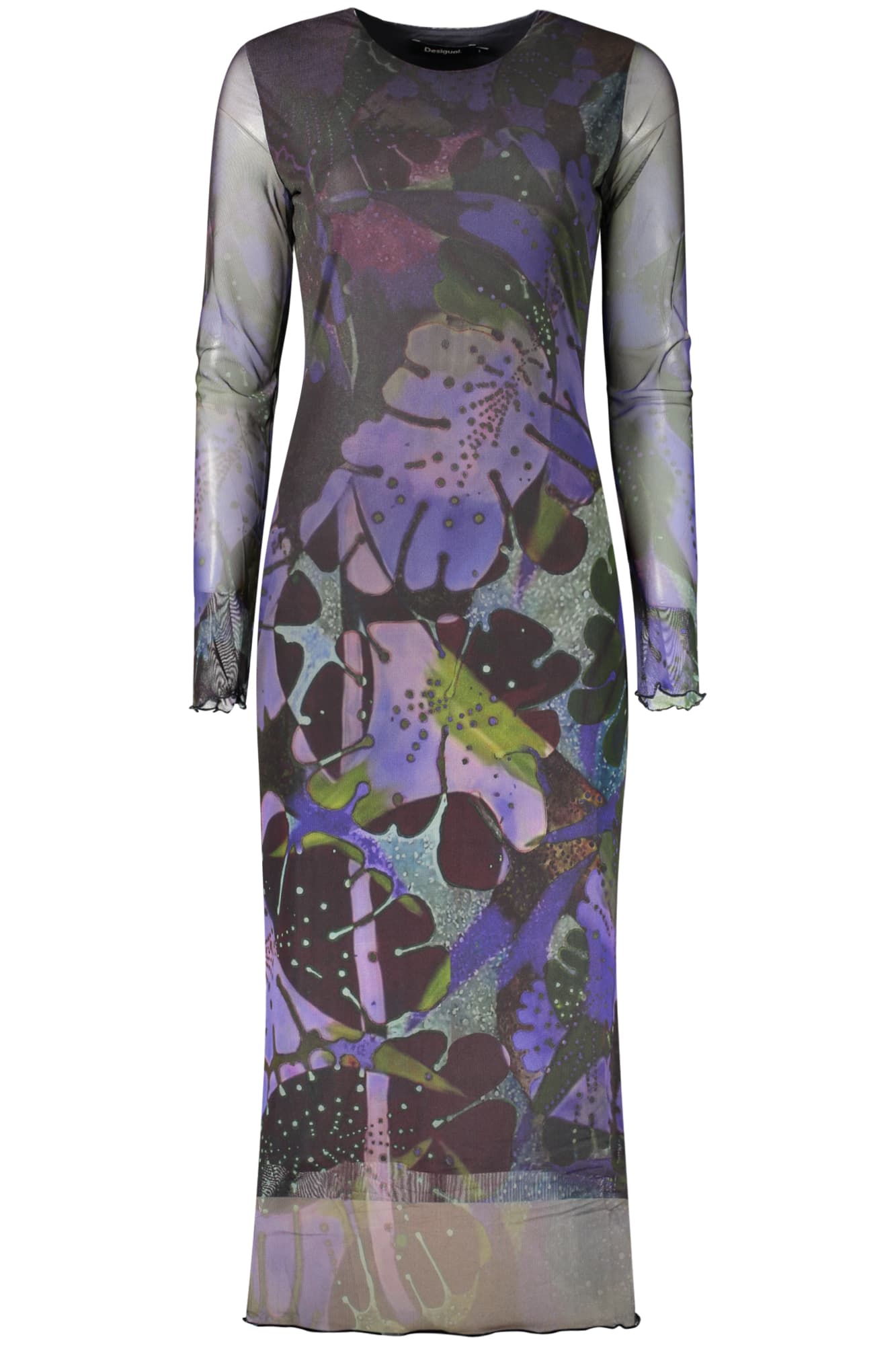 DESIGUAL ABITO LUNGO DONNA VIOLA - DESIGUAL