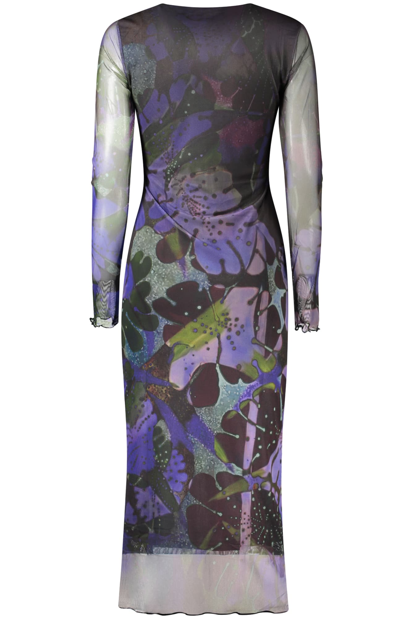 DESIGUAL ABITO LUNGO DONNA VIOLA - DESIGUAL