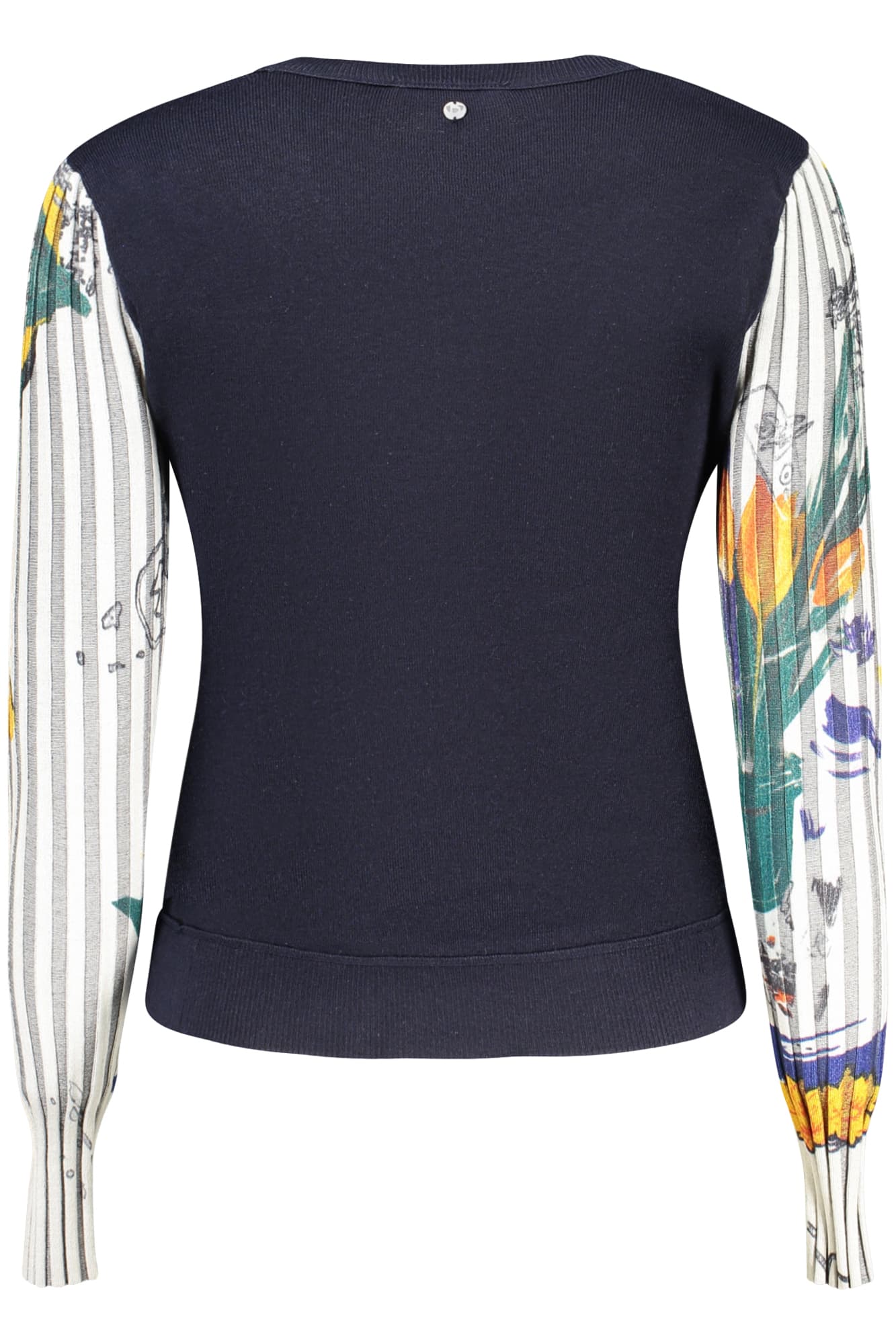 DESIGUAL MAGLIA DONNA BLU - DESIGUAL