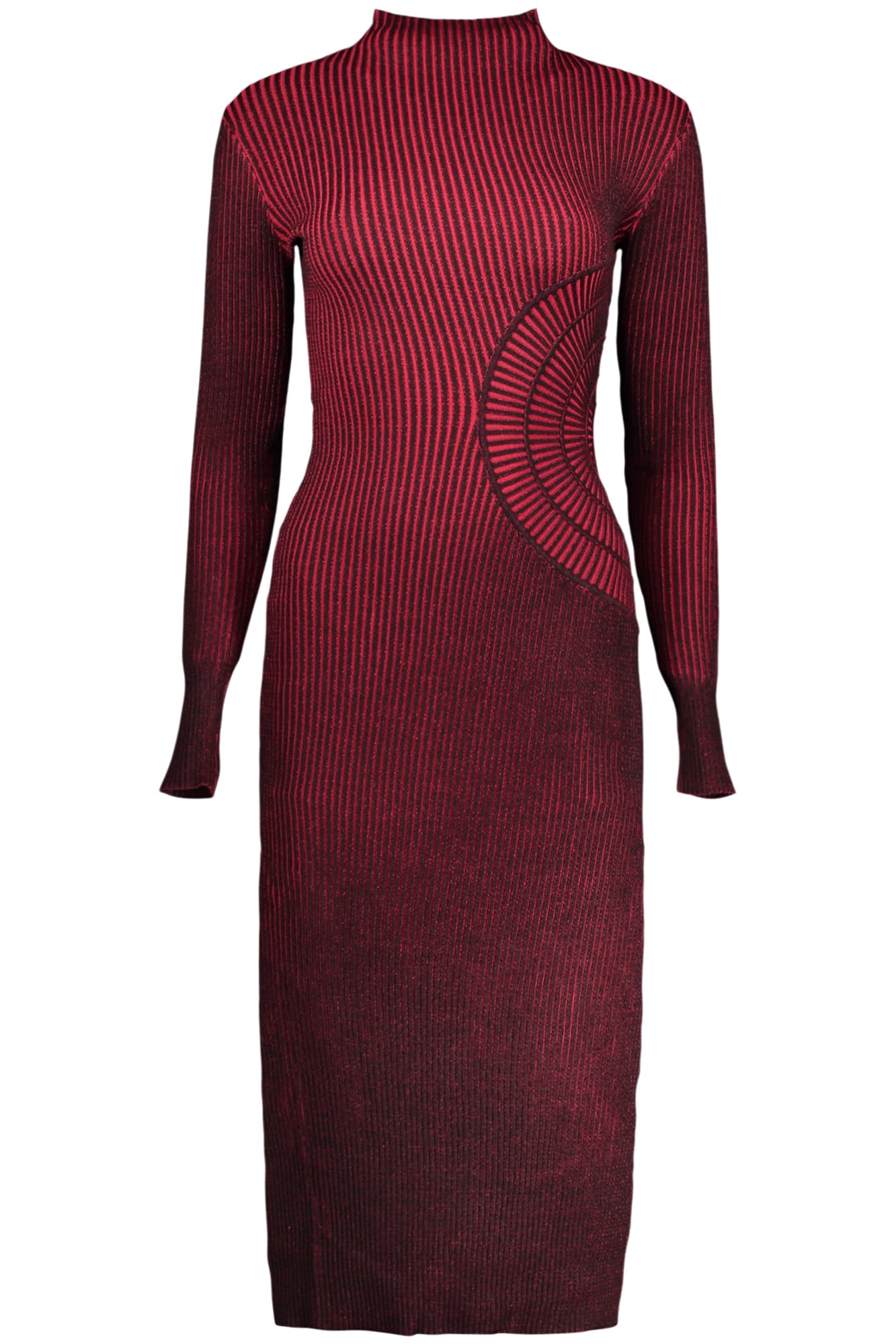 DESIGUAL ABITO LUNGO DONNA ROSSO - DESIGUAL