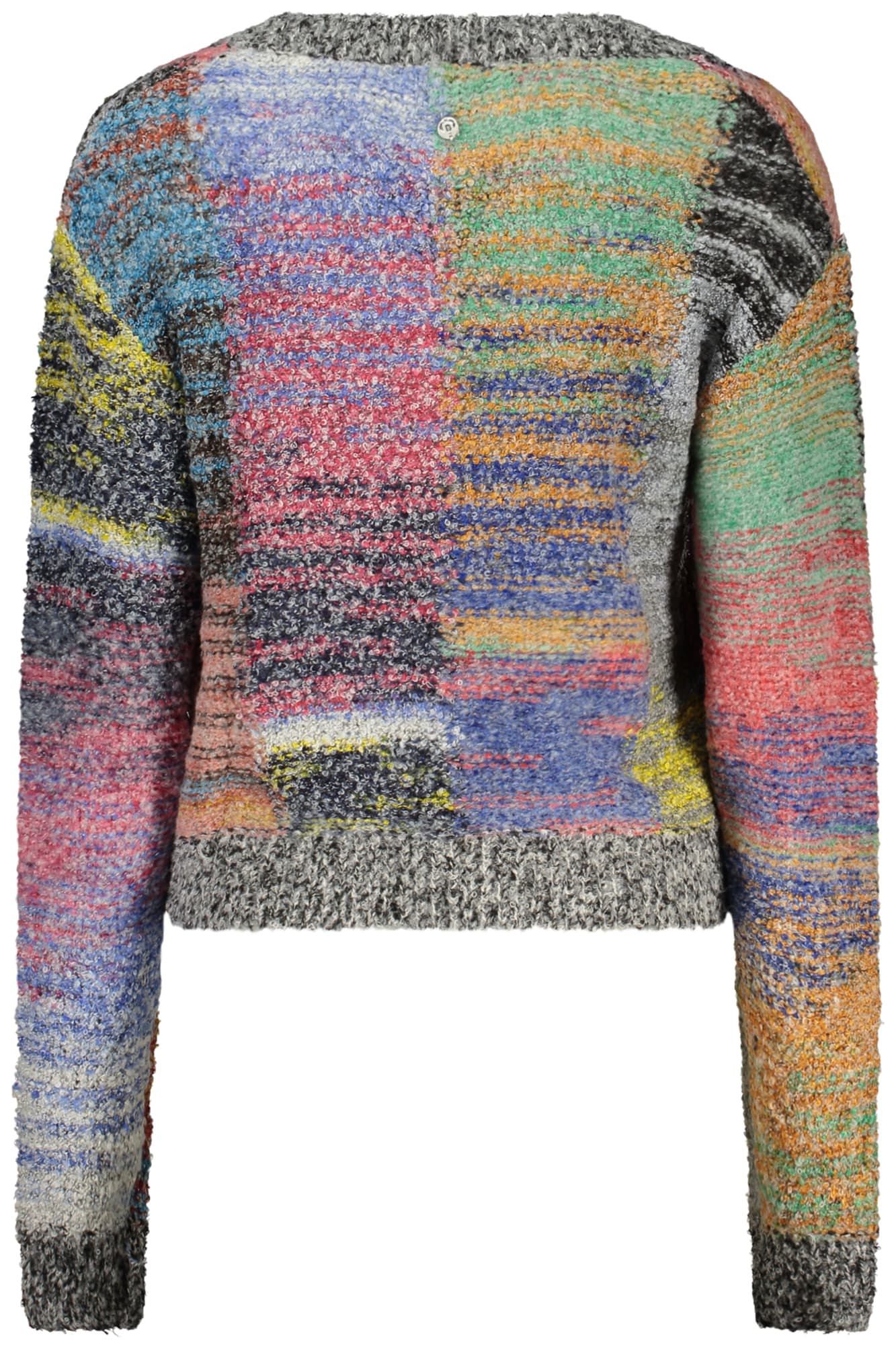 DESIGUAL MAGLIA DONNA GIALLO - DESIGUAL