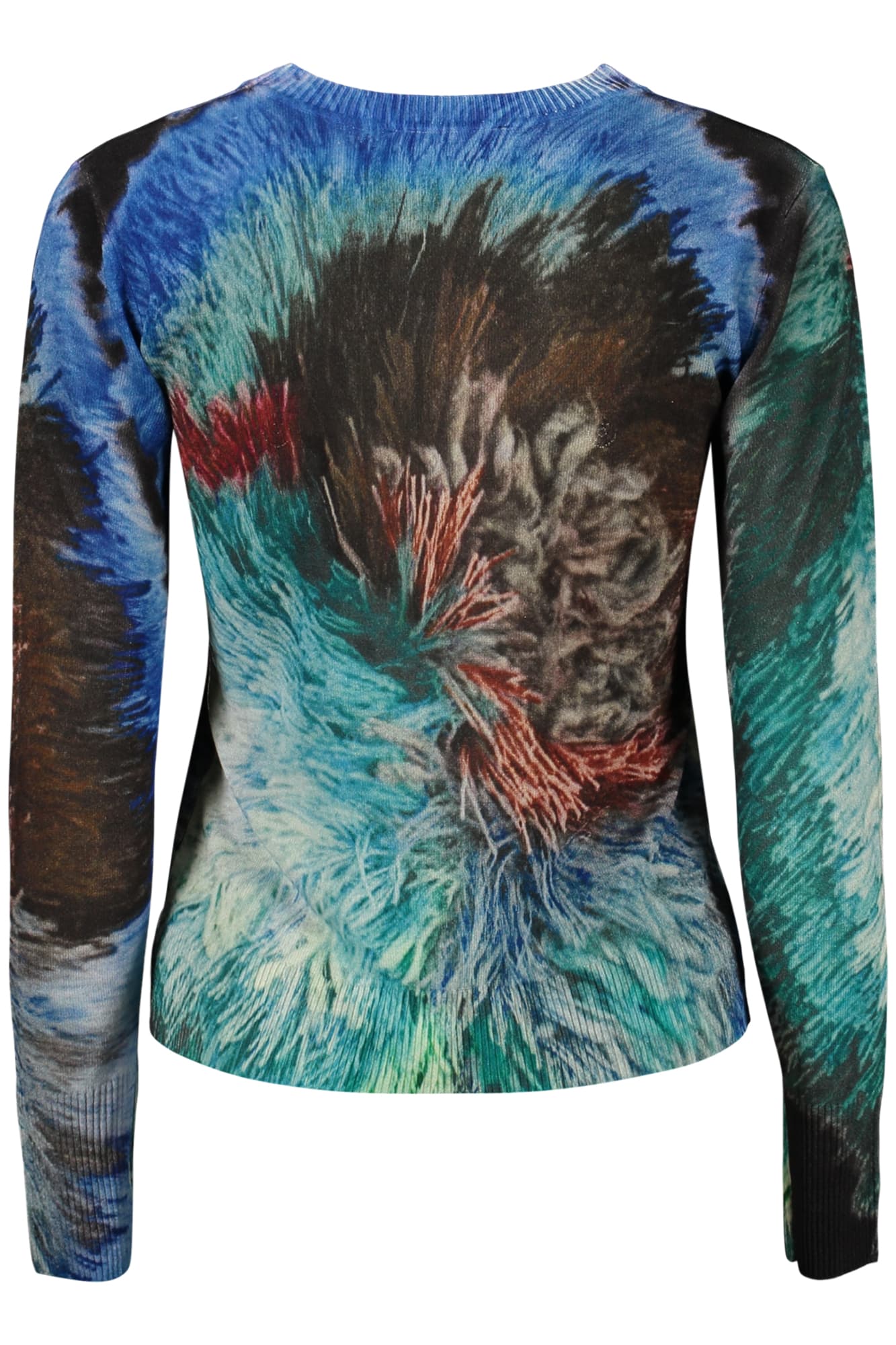 DESIGUAL MAGLIA DONNA BLU - DESIGUAL