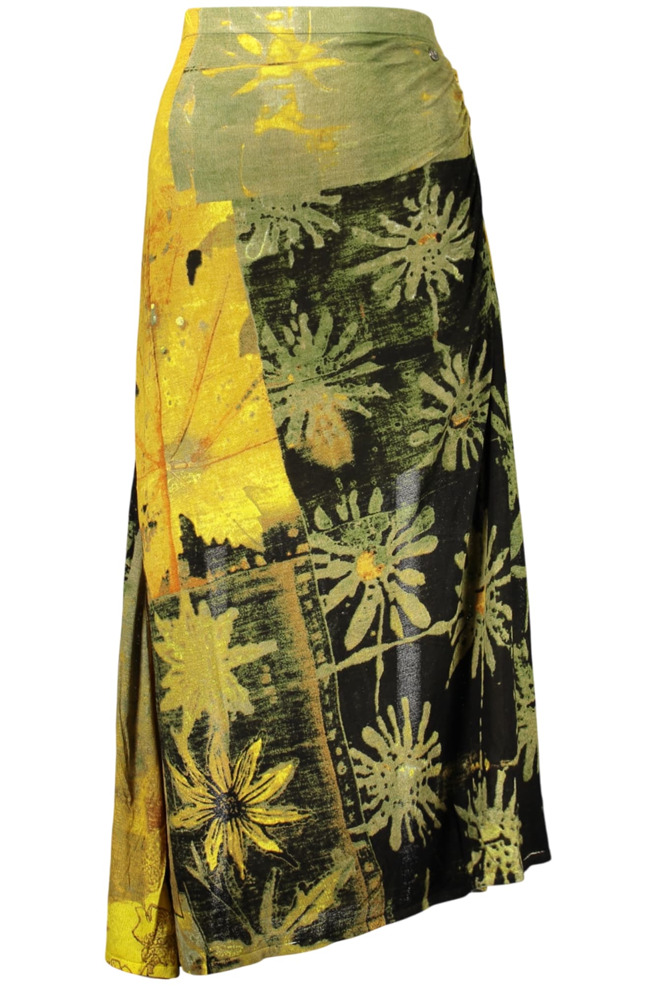DESIGUAL GONNA LUNGA DONNA VERDE - DESIGUAL