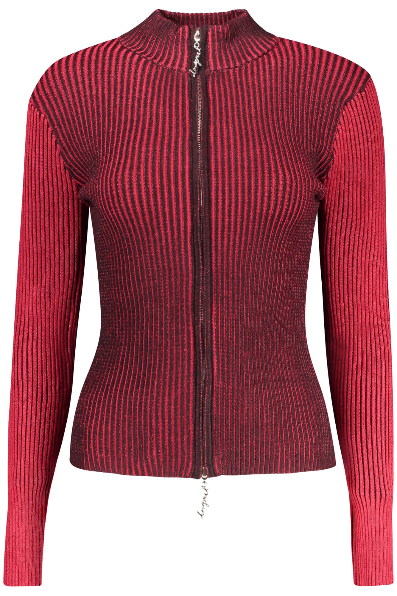 DESIGUAL CARDIGAN DONNA ROSSO - DESIGUAL