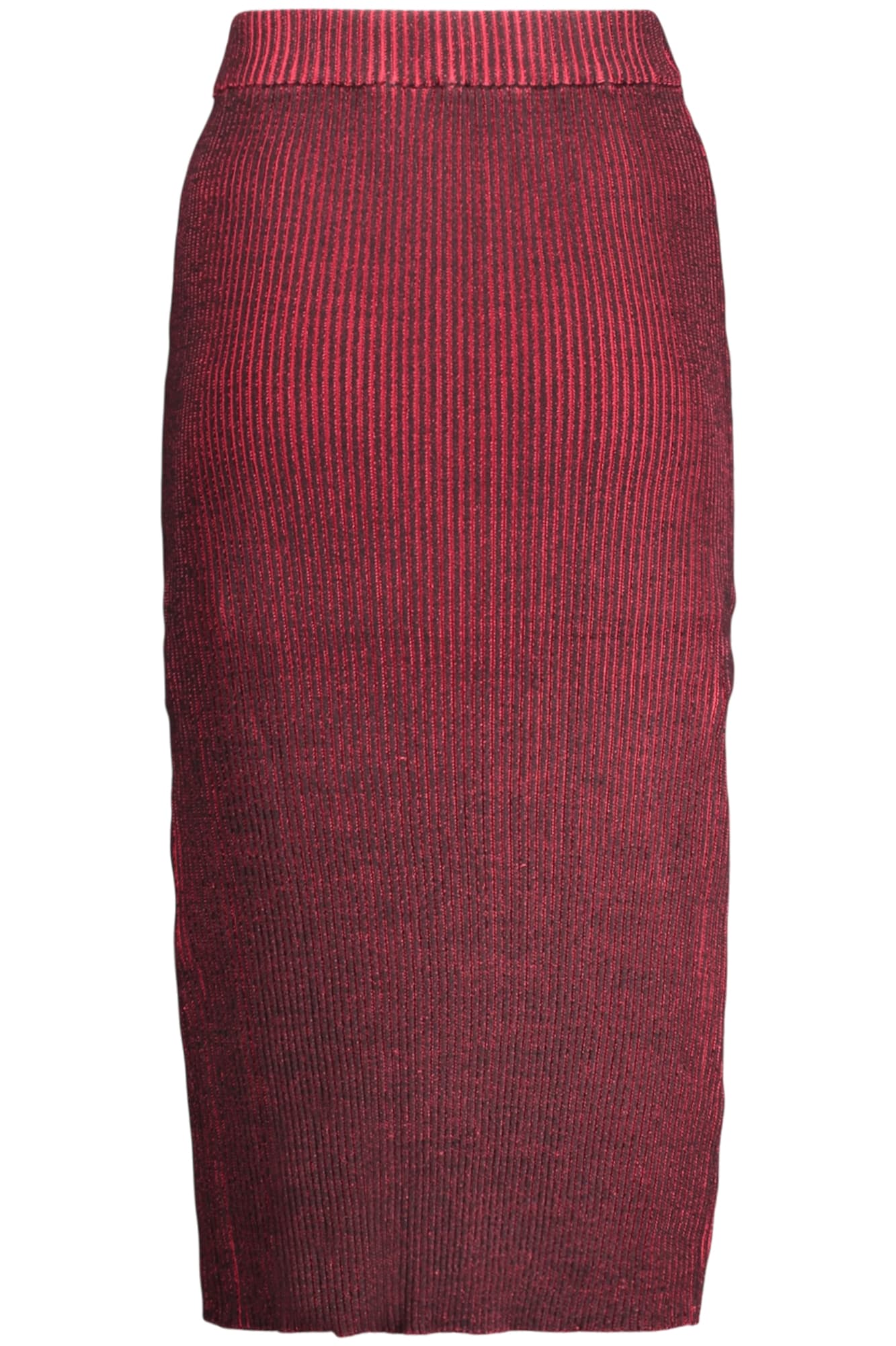 DESIGUAL GONNA LUNGA DONNA ROSSO - DESIGUAL