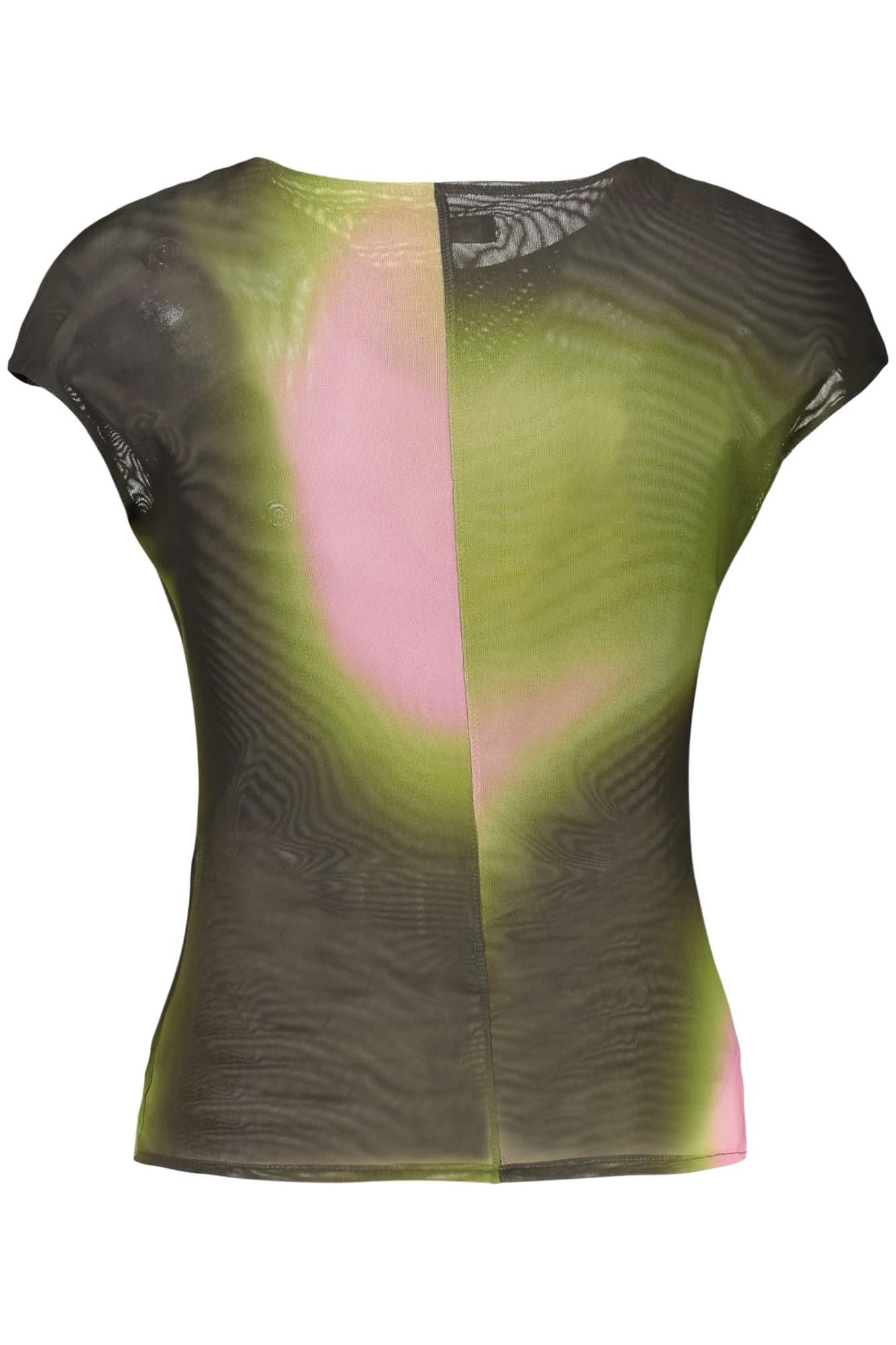 DESIGUAL T-SHIRT SENZA MANICHE DONNA VERDE - DESIGUAL