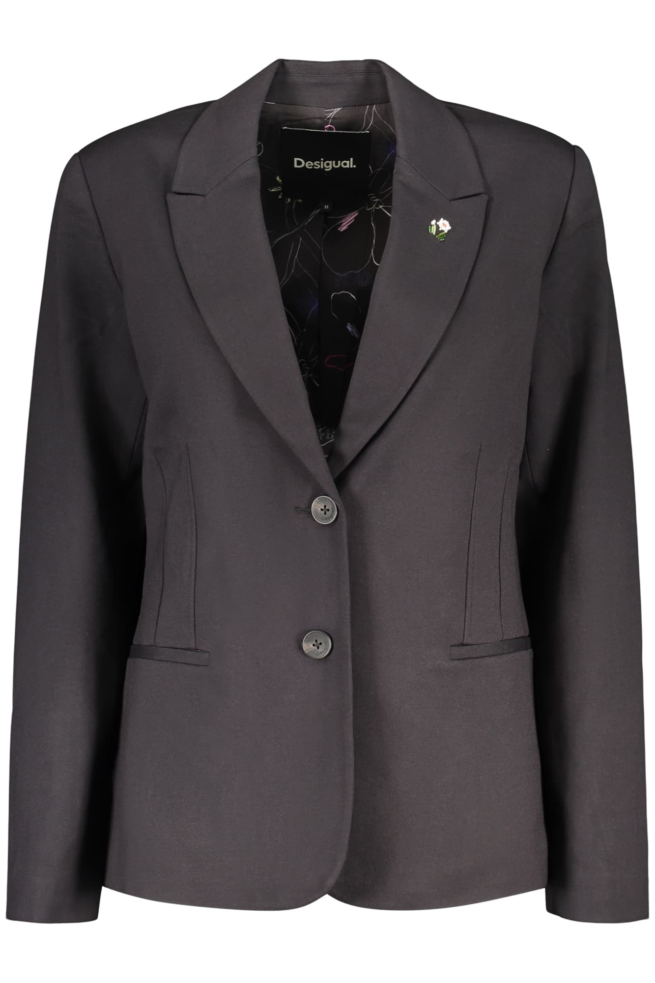 DESIGUAL GIACCA CLASSICA DONNA NERO - DESIGUAL