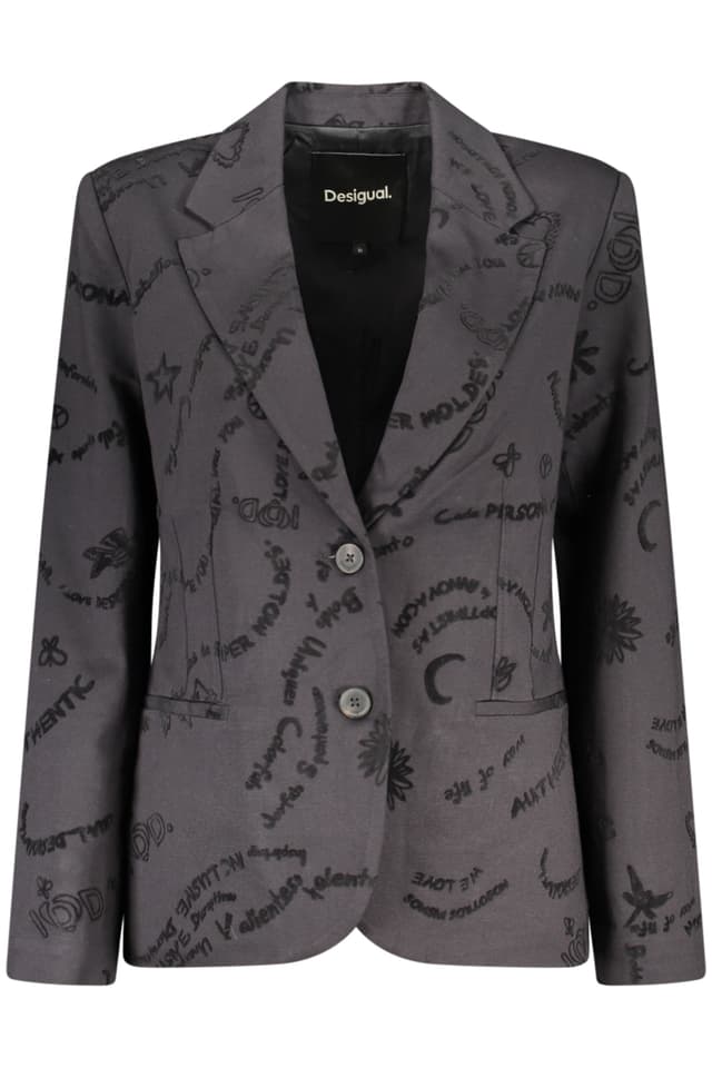 DESIGUAL КЛАСИЧЕСКО ДАМСКО ЧЕРНО ЯКЕ
