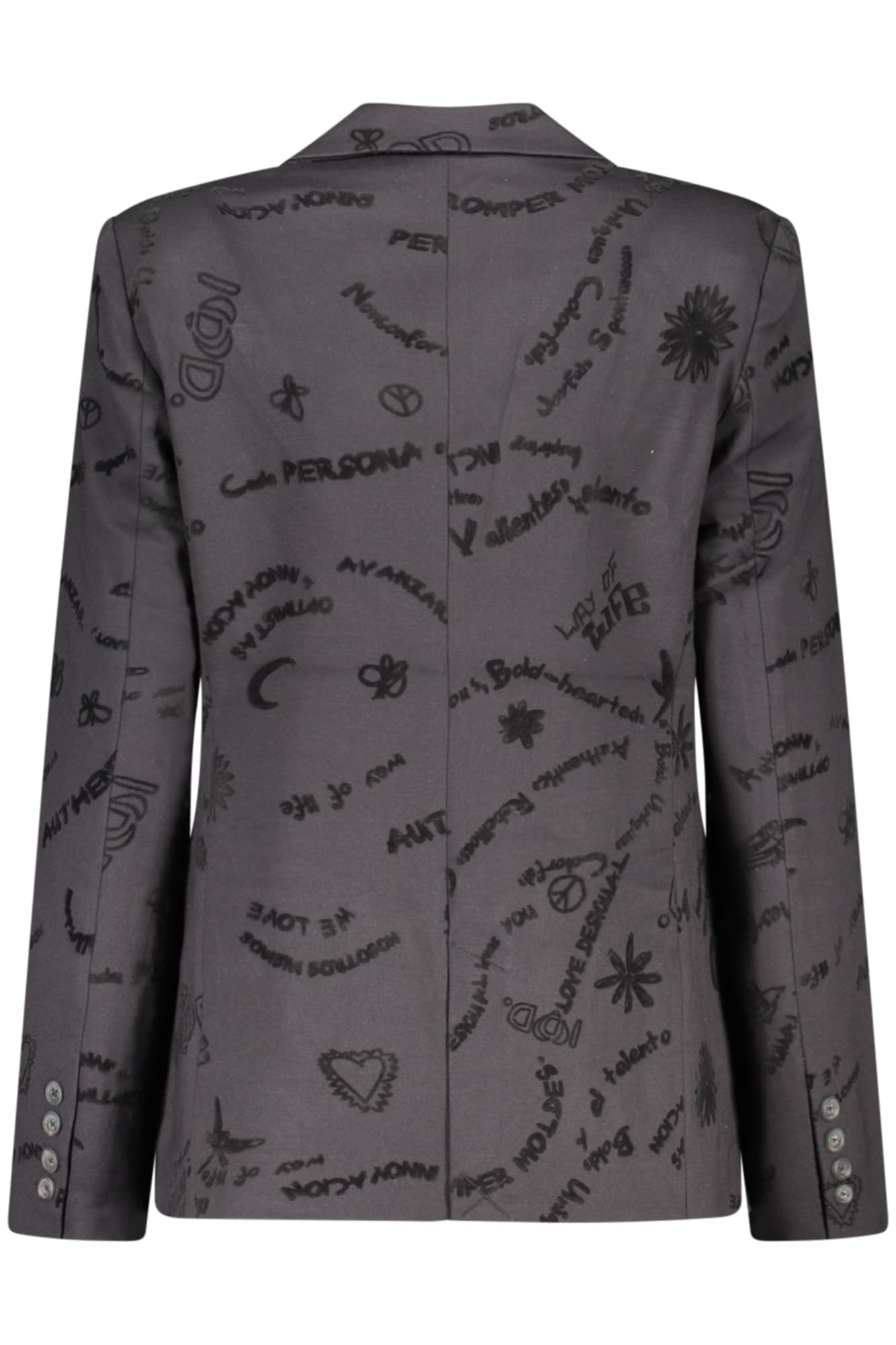 DESIGUAL GIACCA CLASSICA DONNA NERO - DESIGUAL