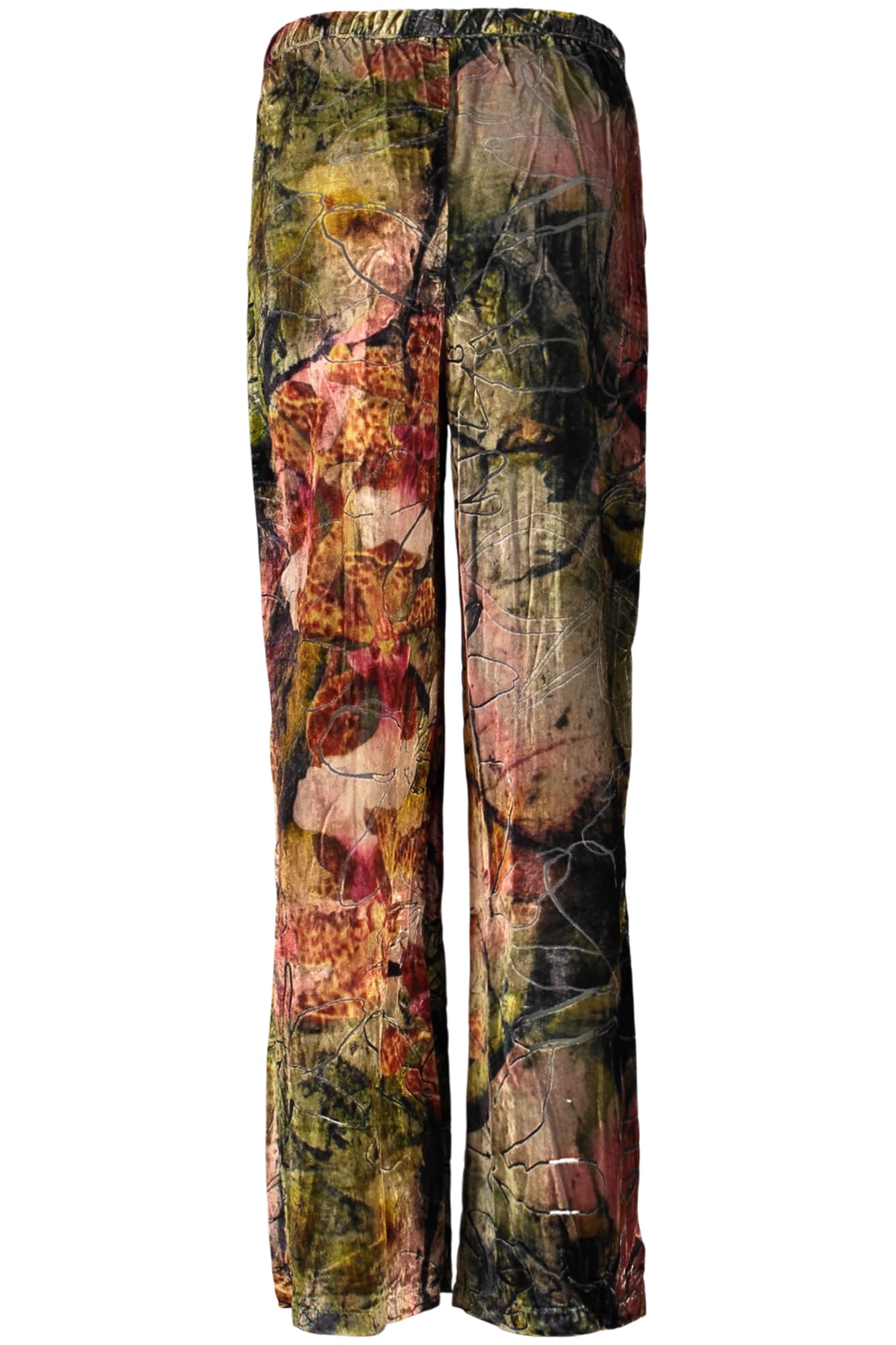 DESIGUAL PANTALONE DONNA VERDE - DESIGUAL