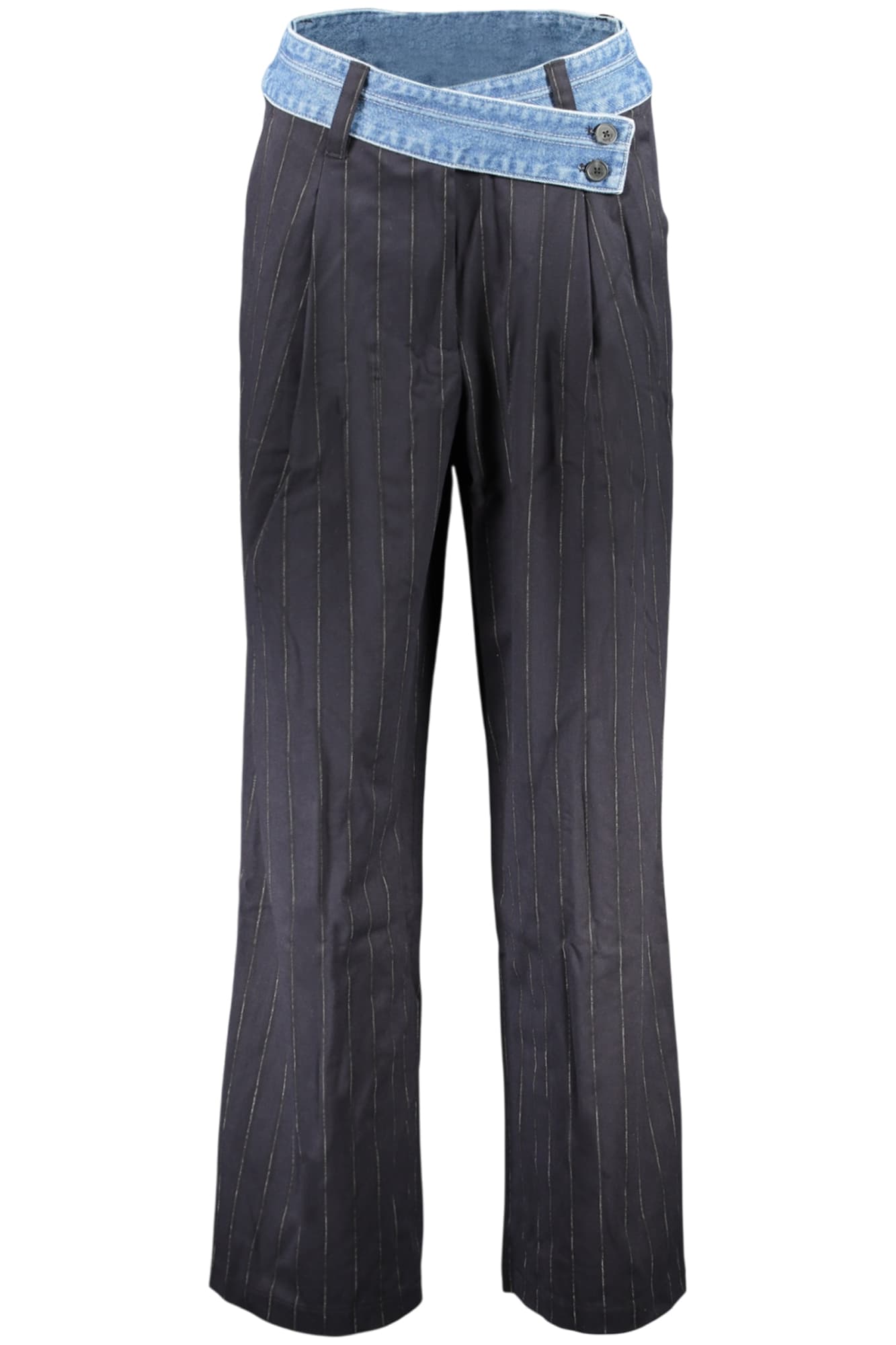 DESIGUAL PANTALONE DONNA NERO - DESIGUAL