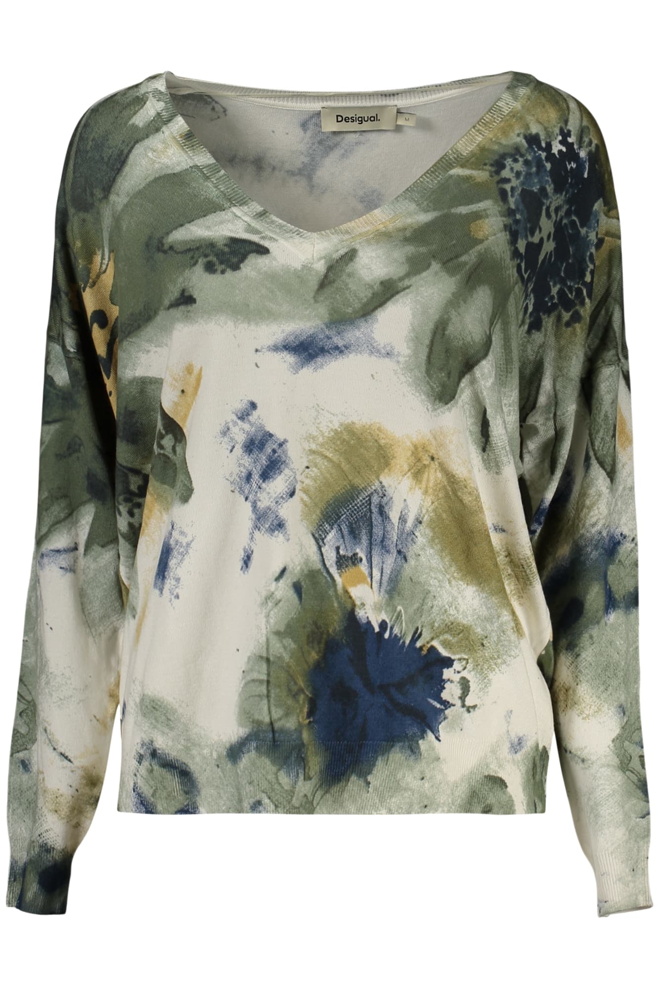 DESIGUAL MAGLIA DONNA VERDE - DESIGUAL