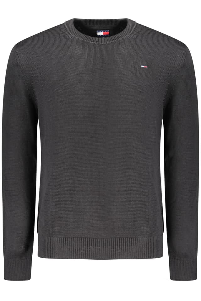 Мъжки черен пуловер TOMMY HILFIGER