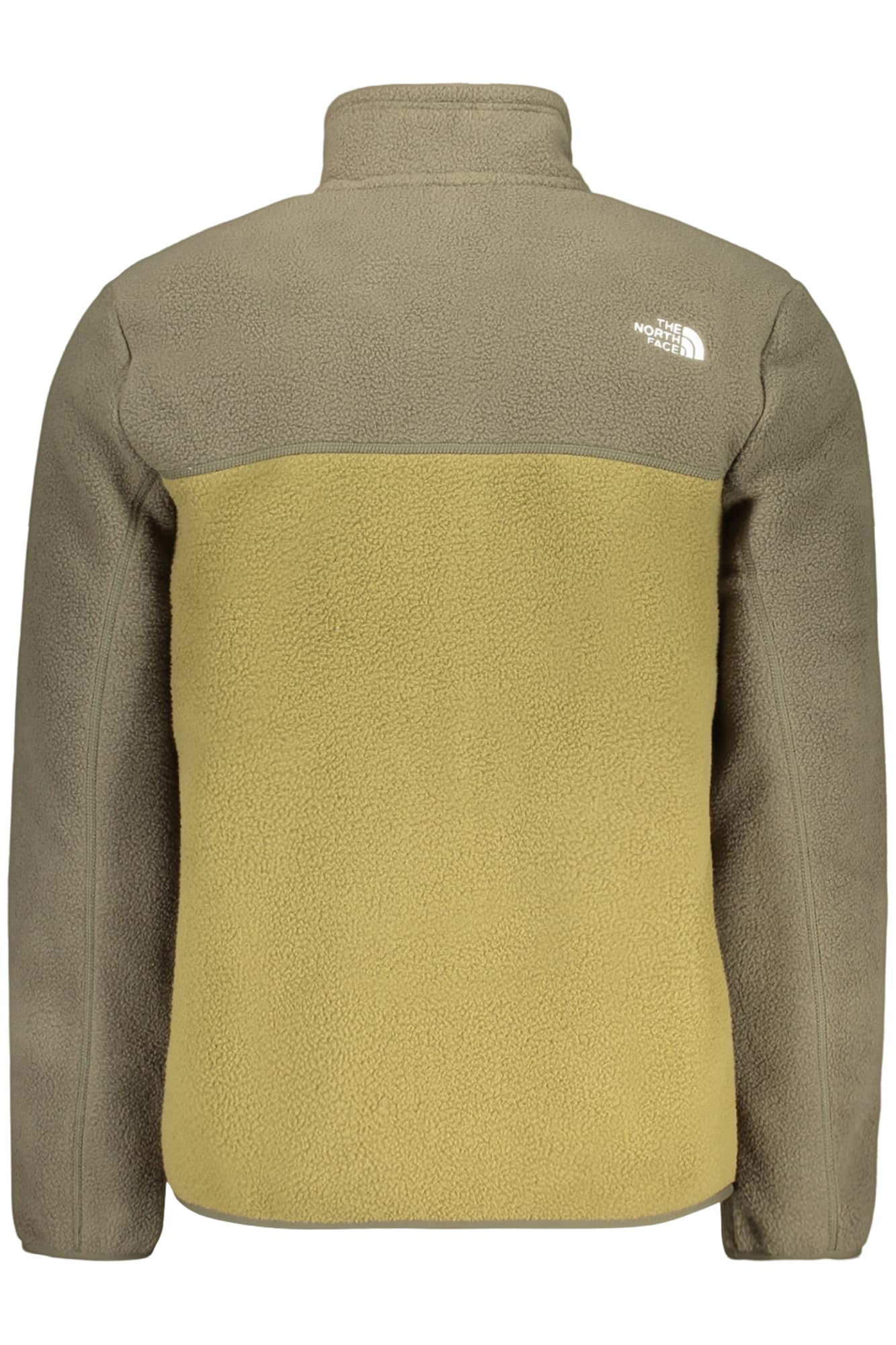 THE NORTH FACE FELPA CON ZIP UOMO VERDE - THE NORTH FACE