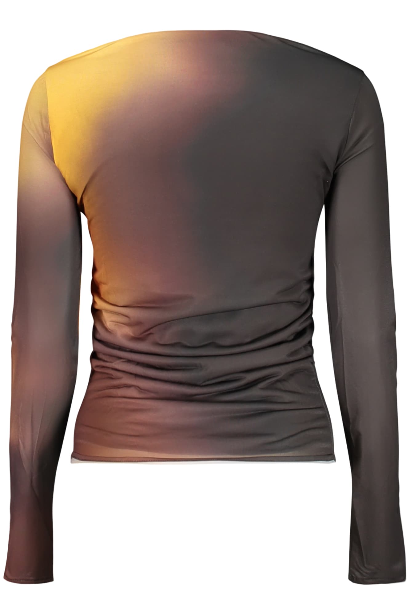 DESIGUAL T-SHIRT MANICHE LUNGHE DONNA NERO - DESIGUAL