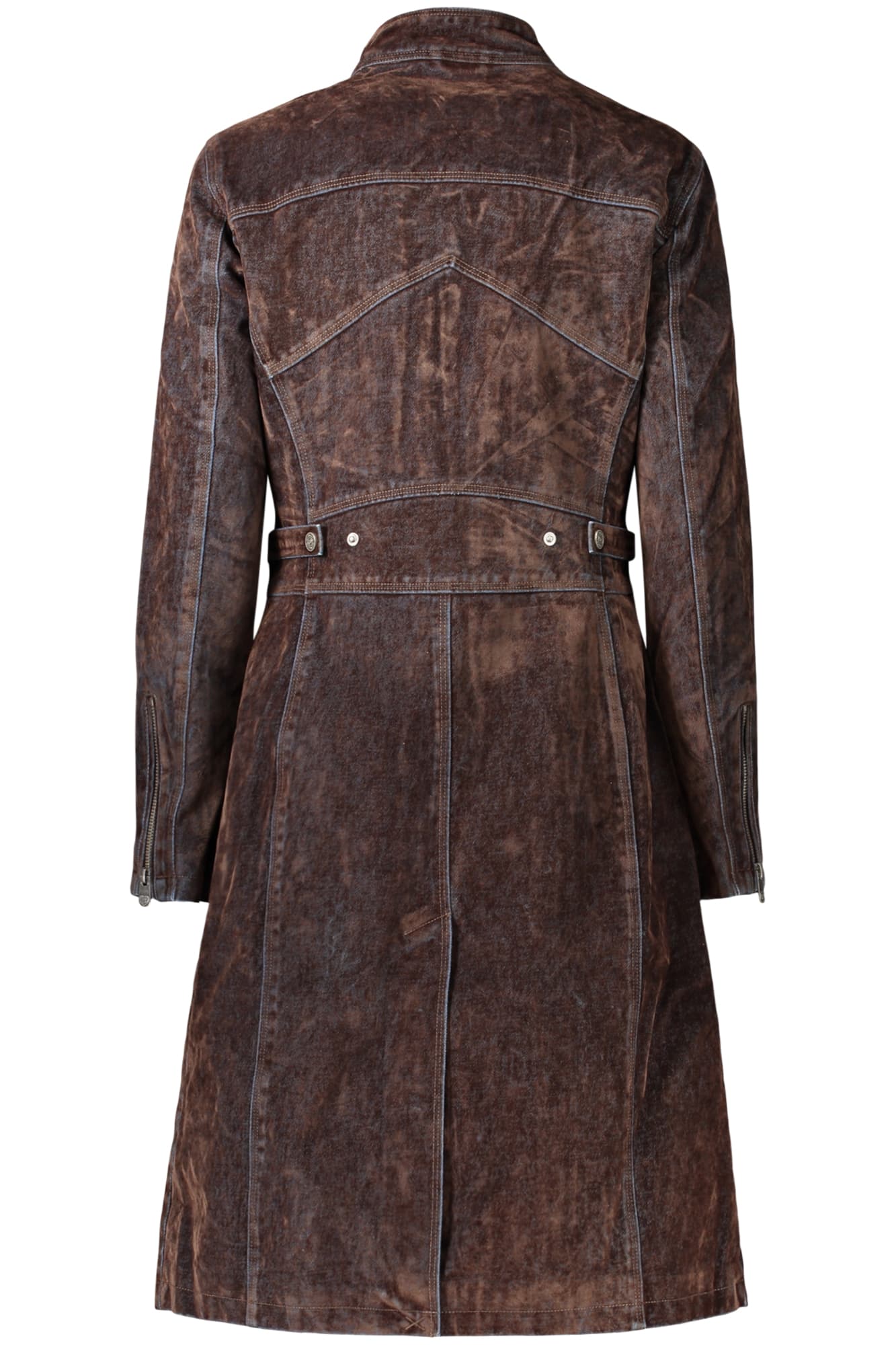 DESIGUAL TRENCH DONNA MARRONE - DESIGUAL