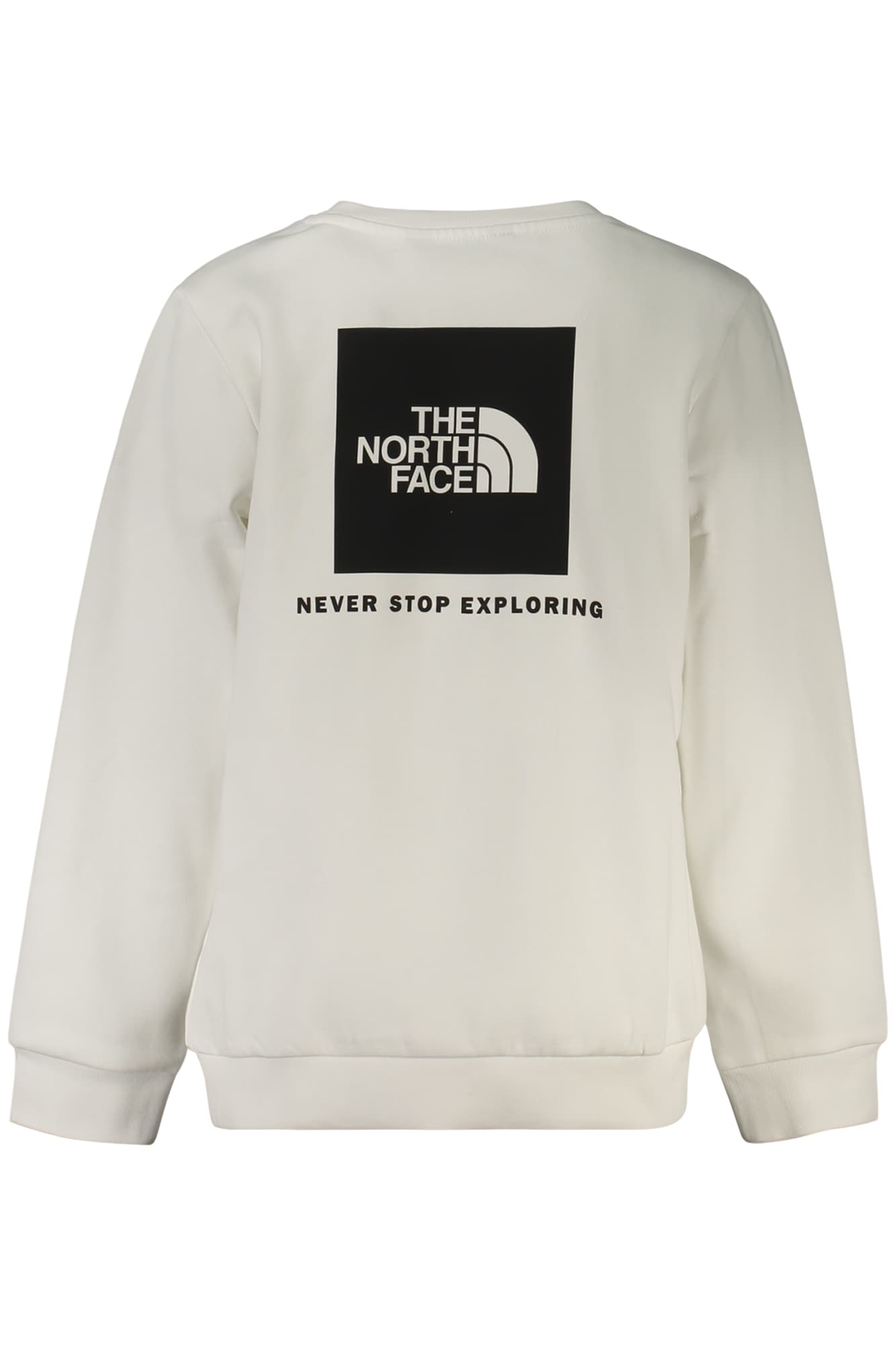THE NORTH FACE FELPA SENZA ZIP BAMBINO BIANCO - THE NORTH FACE