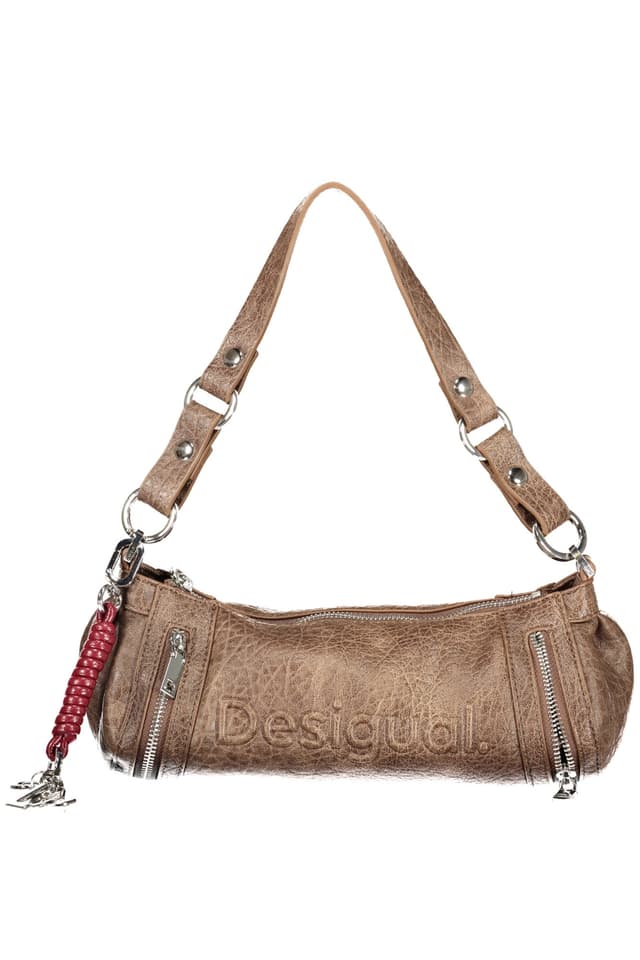 DESIGUAL ДАМСКА КАФЯВА ЧАНТА