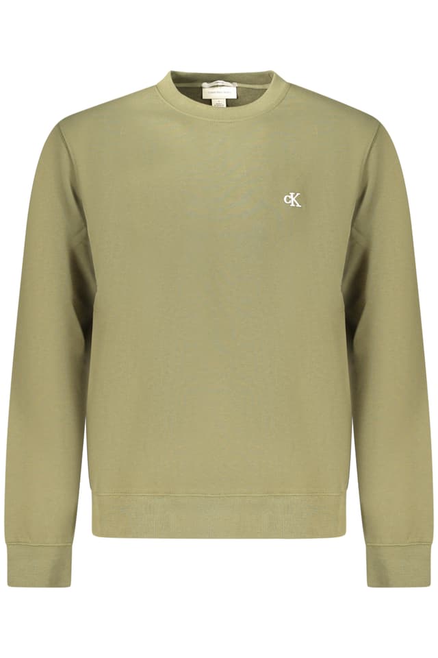 МЪЖКИ СУИТШЪР С ЦИП CALVIN KLEIN, ЗЕЛЕН