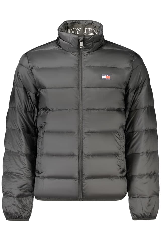 Мъжко черно яке TOMMY HILFIGER