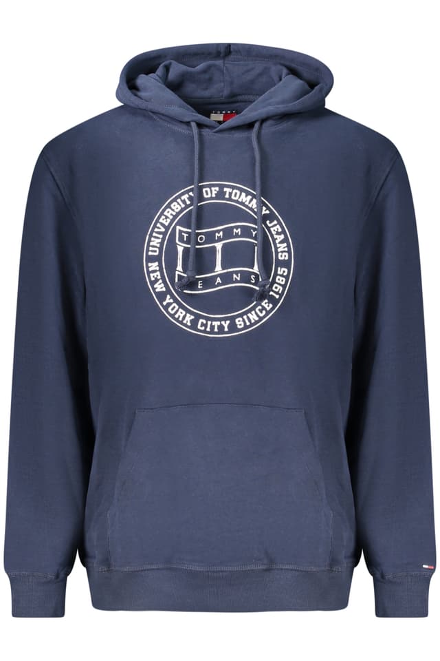 Мъжки суитшърт с цип TOMMY HILFIGER в син цвят