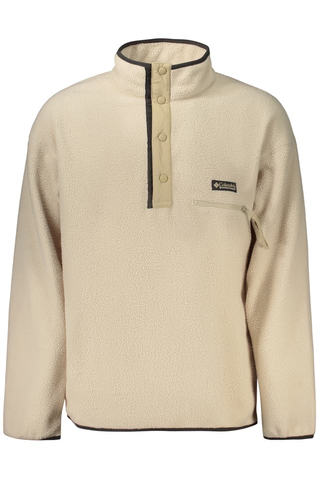 COLUMBIA FELPA SENZA ZIP UOMO BEIGE