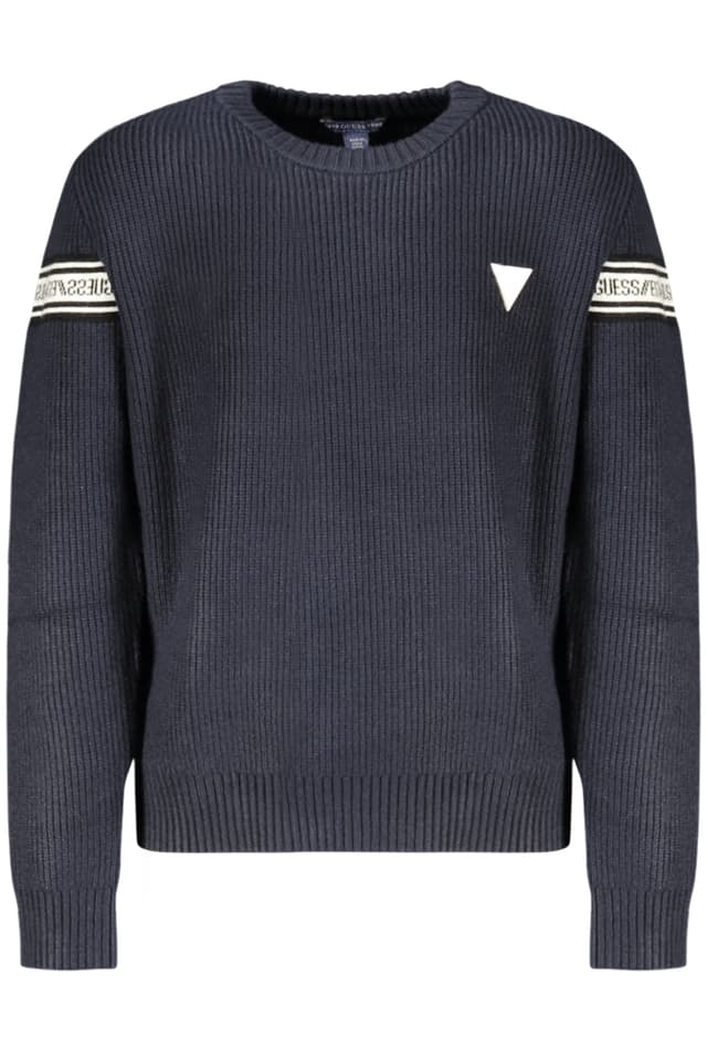 Мъжки син пуловер GUESS JEANS