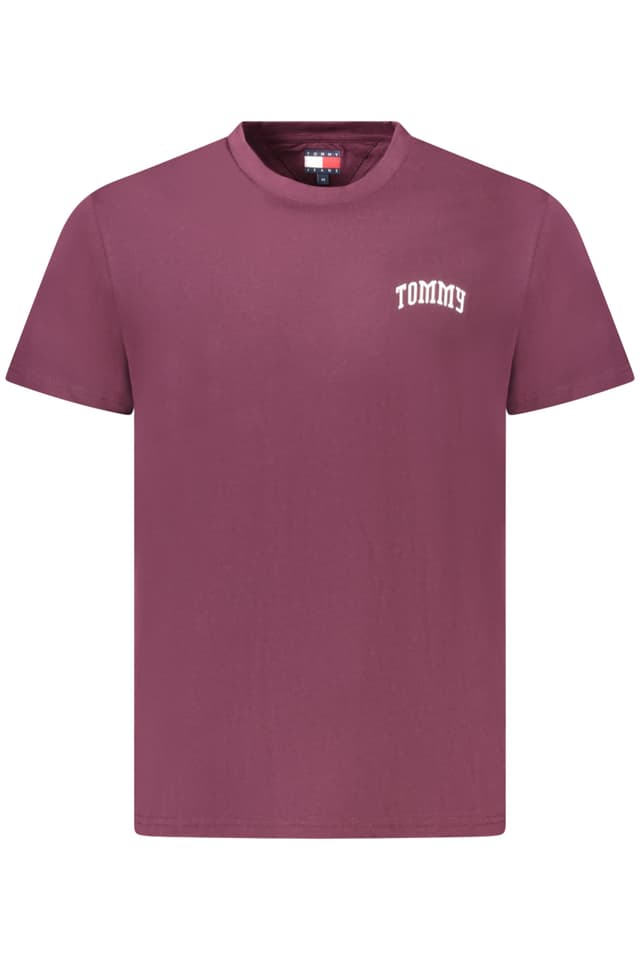 МЪЖКА ТЕНИСКА С КЪС РЪКАВ TOMMY HILFIGER, ЛИЛАВА