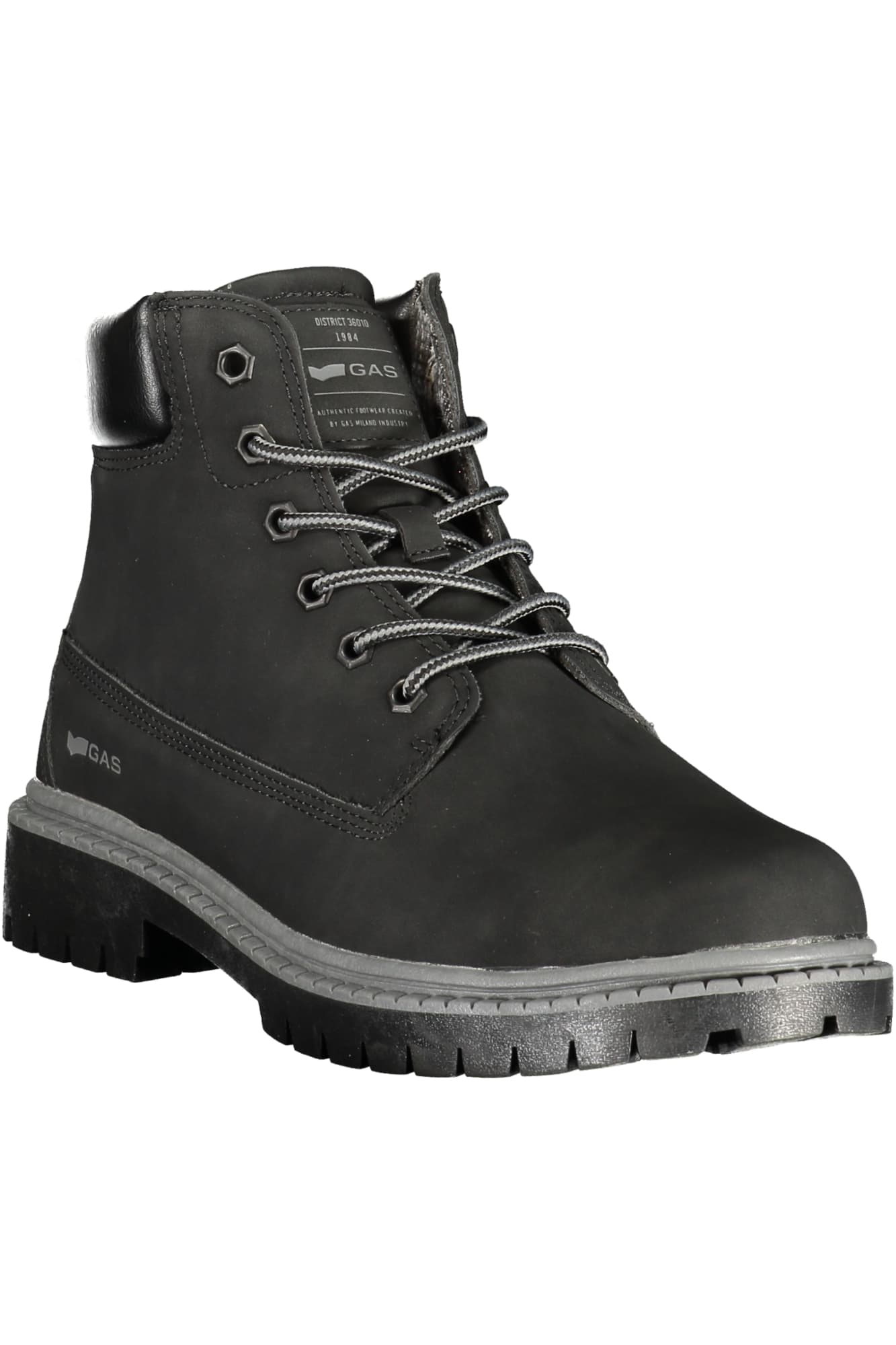 МЪЖКИ ЧЕРНИ БОТУШИ GAS FOOTTWEAR - GAS