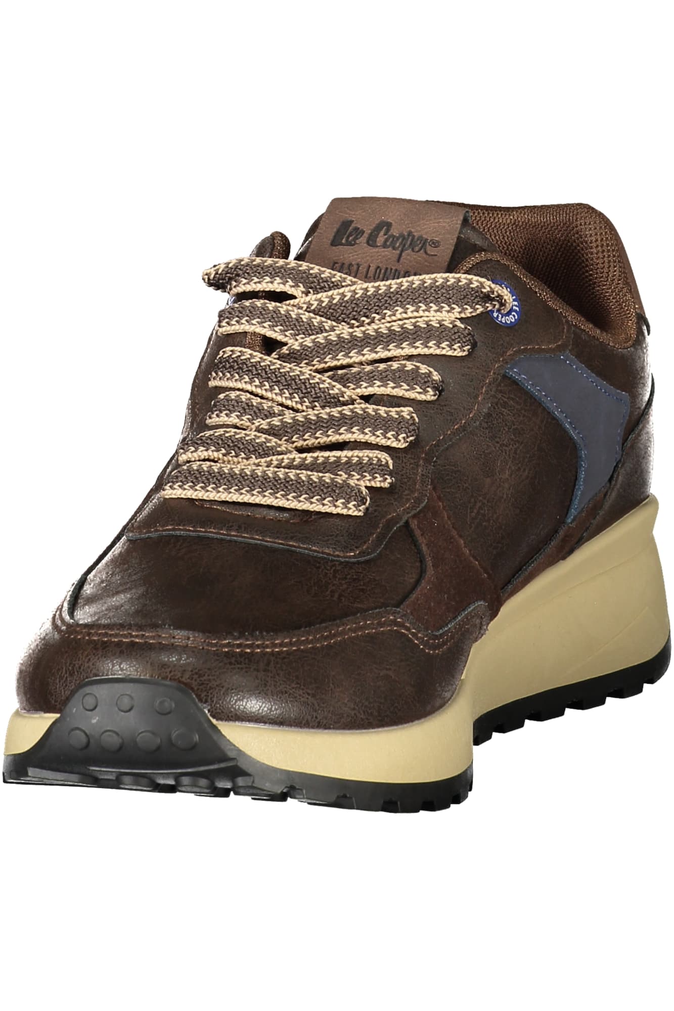 МЪЖКИ КАФЯВИ СПОРТНИ ОБУВКИ LEE COOPER - LEE COOPER