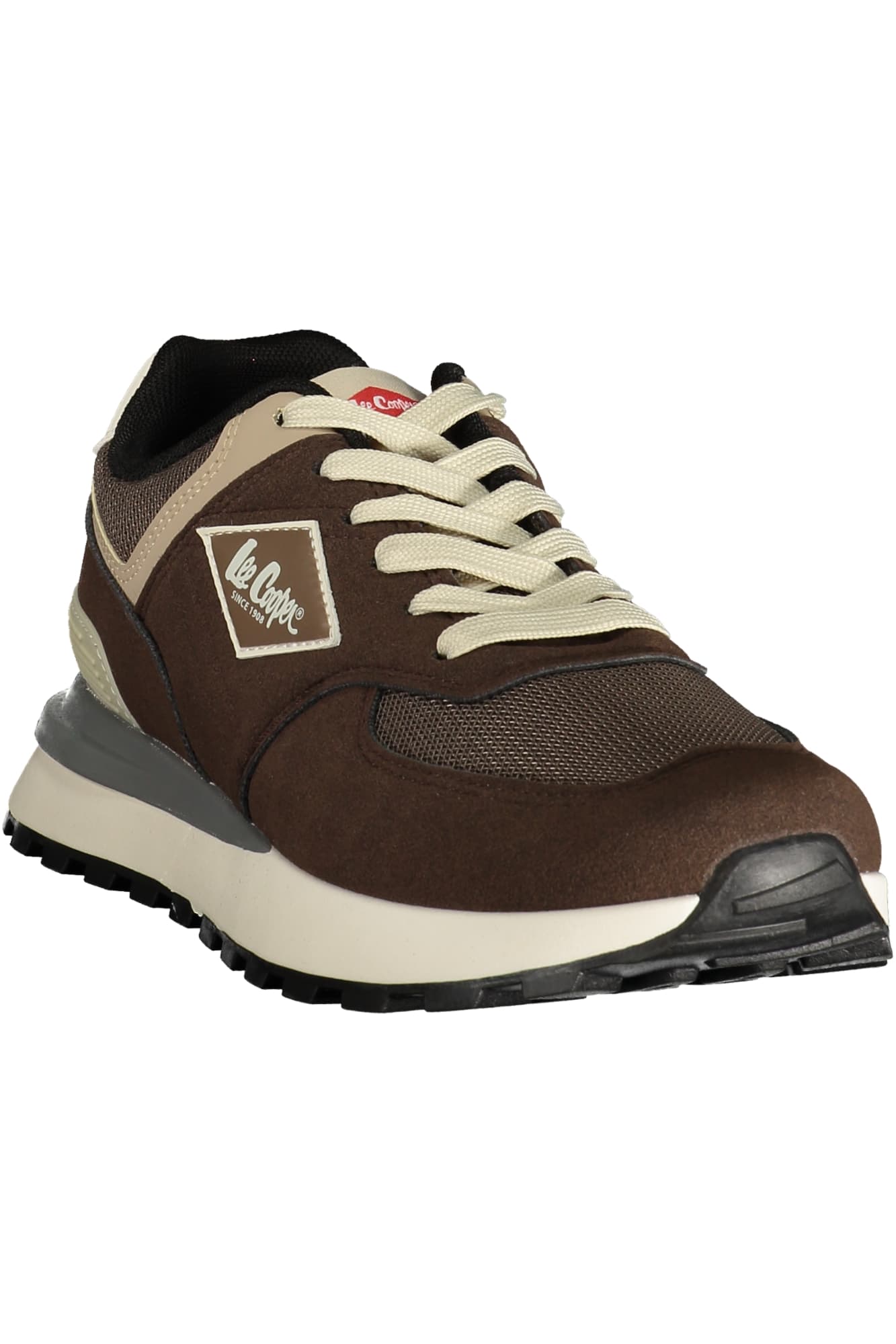 МЪЖКИ КАФЯВИ СПОРТНИ ОБУВКИ LEE COOPER - LEE COOPER