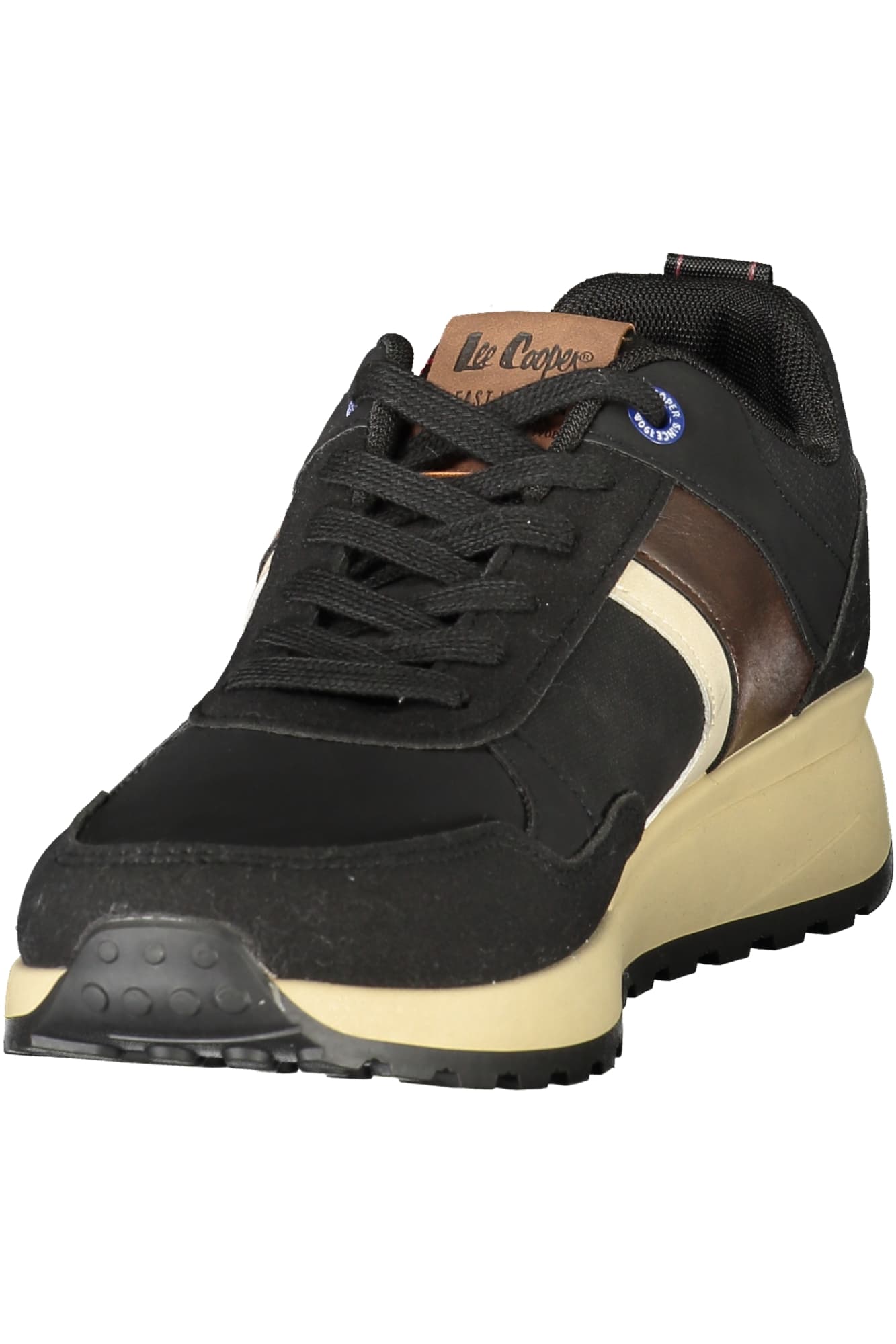 МЪЖКИ ЧЕРНИ СПОРТНИ ОБУВКИ LEE COOPER - LEE COOPER