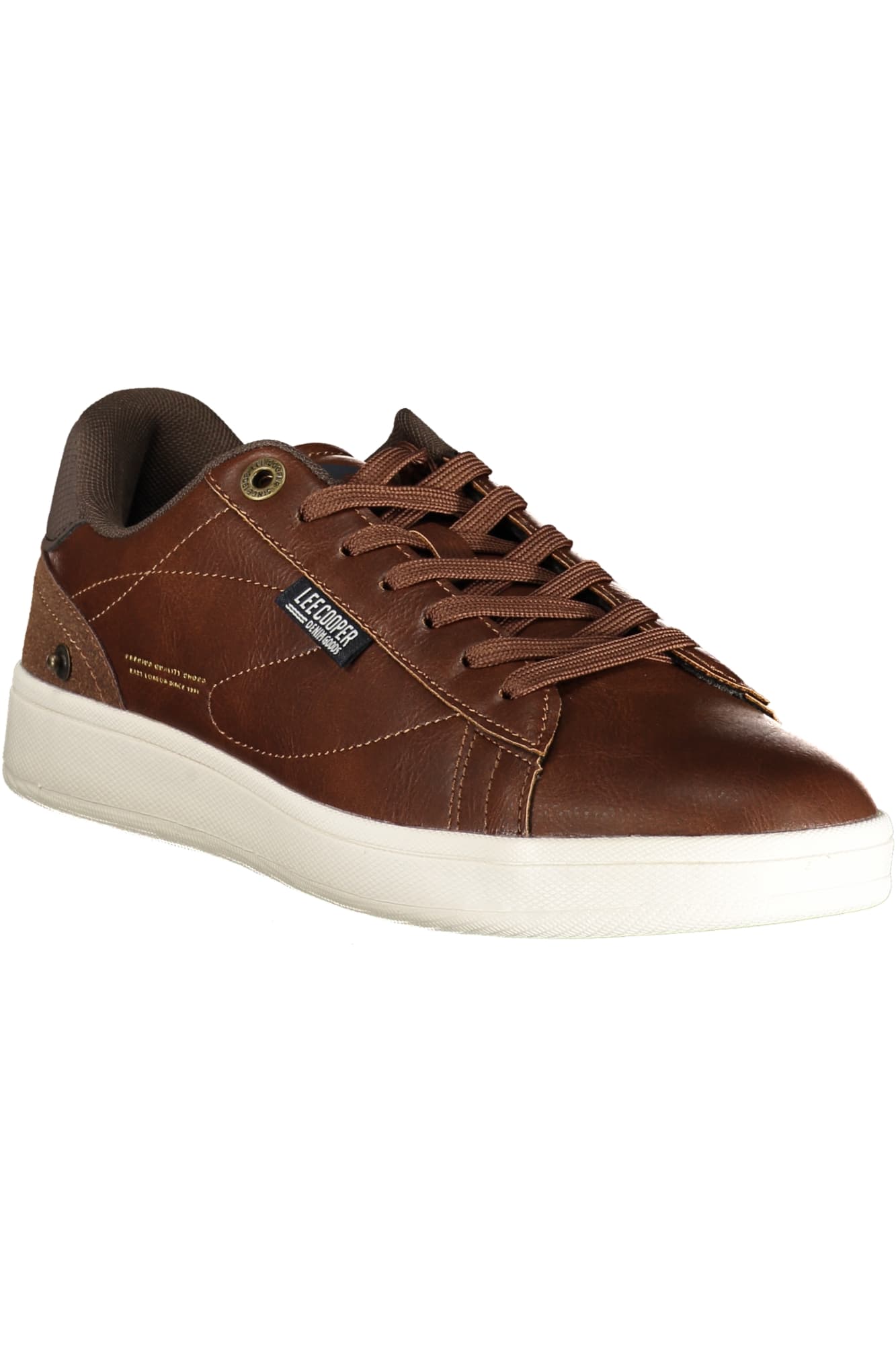 МЪЖКИ КАФЯВИ СПОРТНИ ОБУВКИ LEE COOPER - LEE COOPER