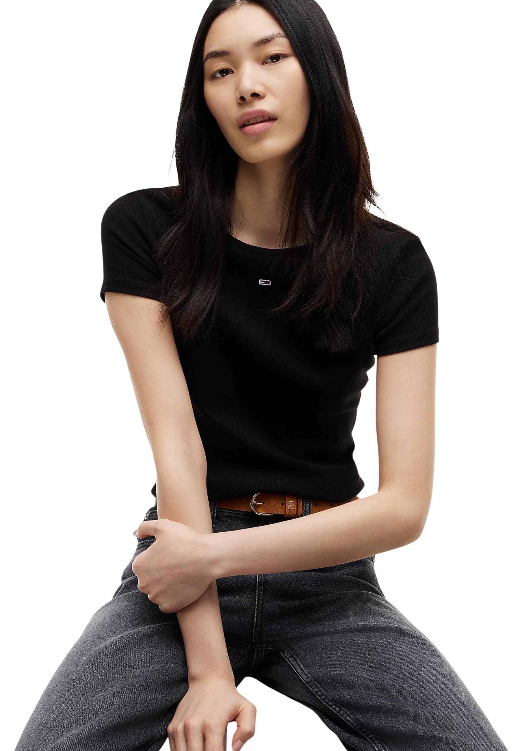 Tommy Hilfiger Jeans T-Shirt Donna - Tommy Hilfiger Jeans