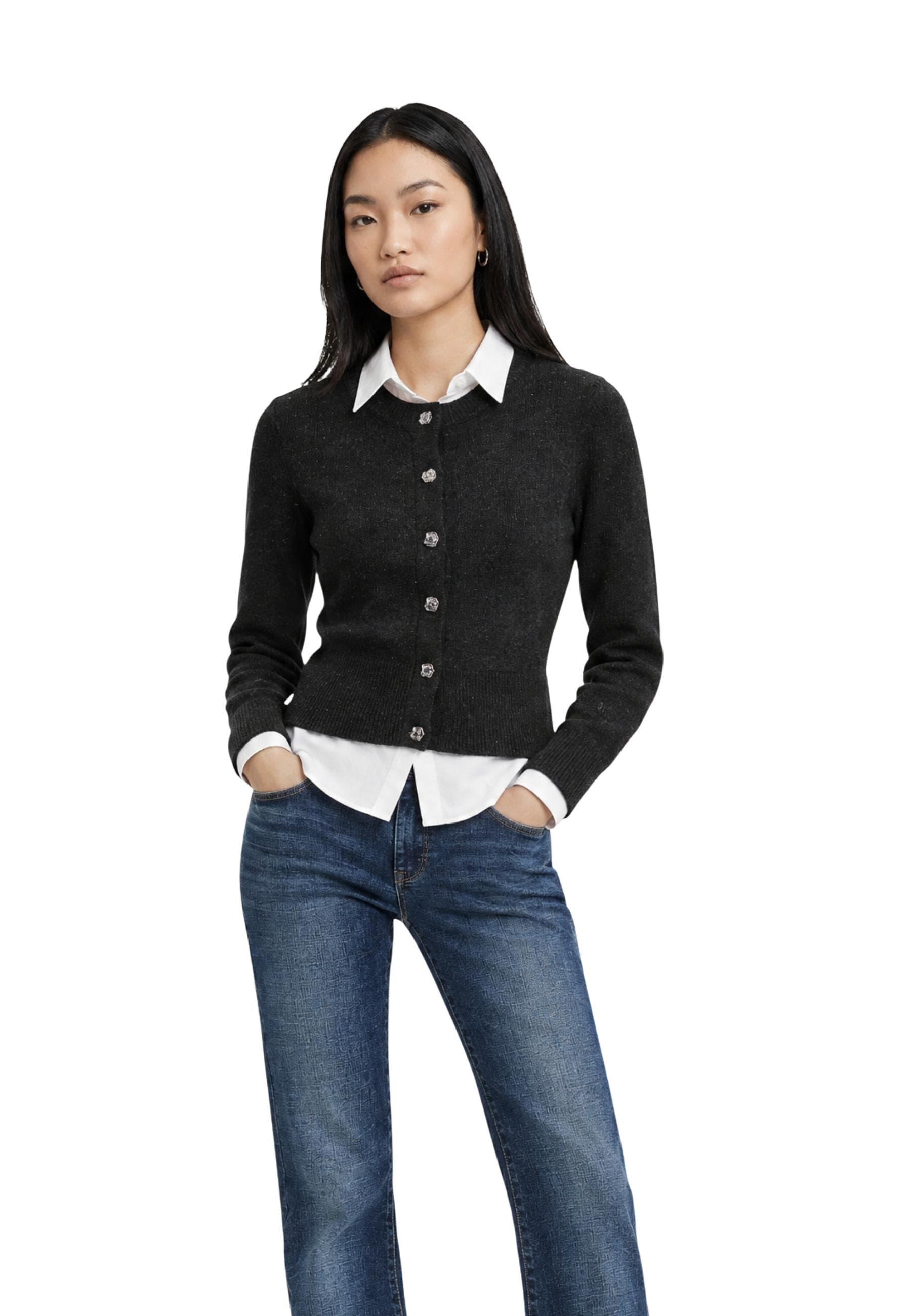 Jacqueline De Yong Cardigan Donna - Jacqueline De Yong