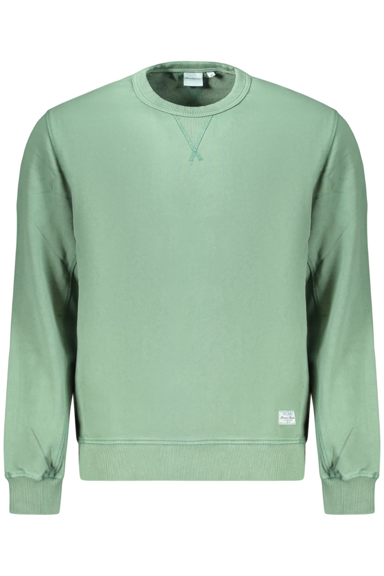PEPE JEANS FELPA SENZA ZIP UOMO VERDE - PEPE JEANS
