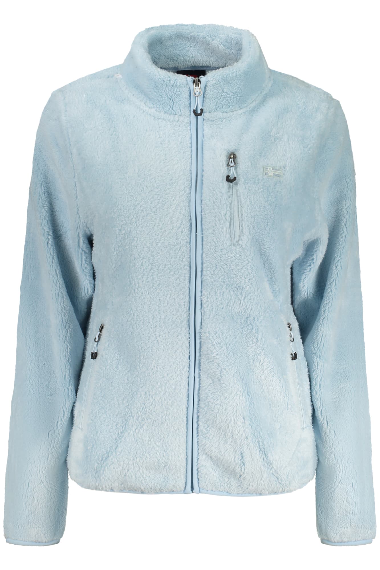 NORWAY 1963 FELPA CON ZIP DONNA AZZURRO - NORWAY 1963