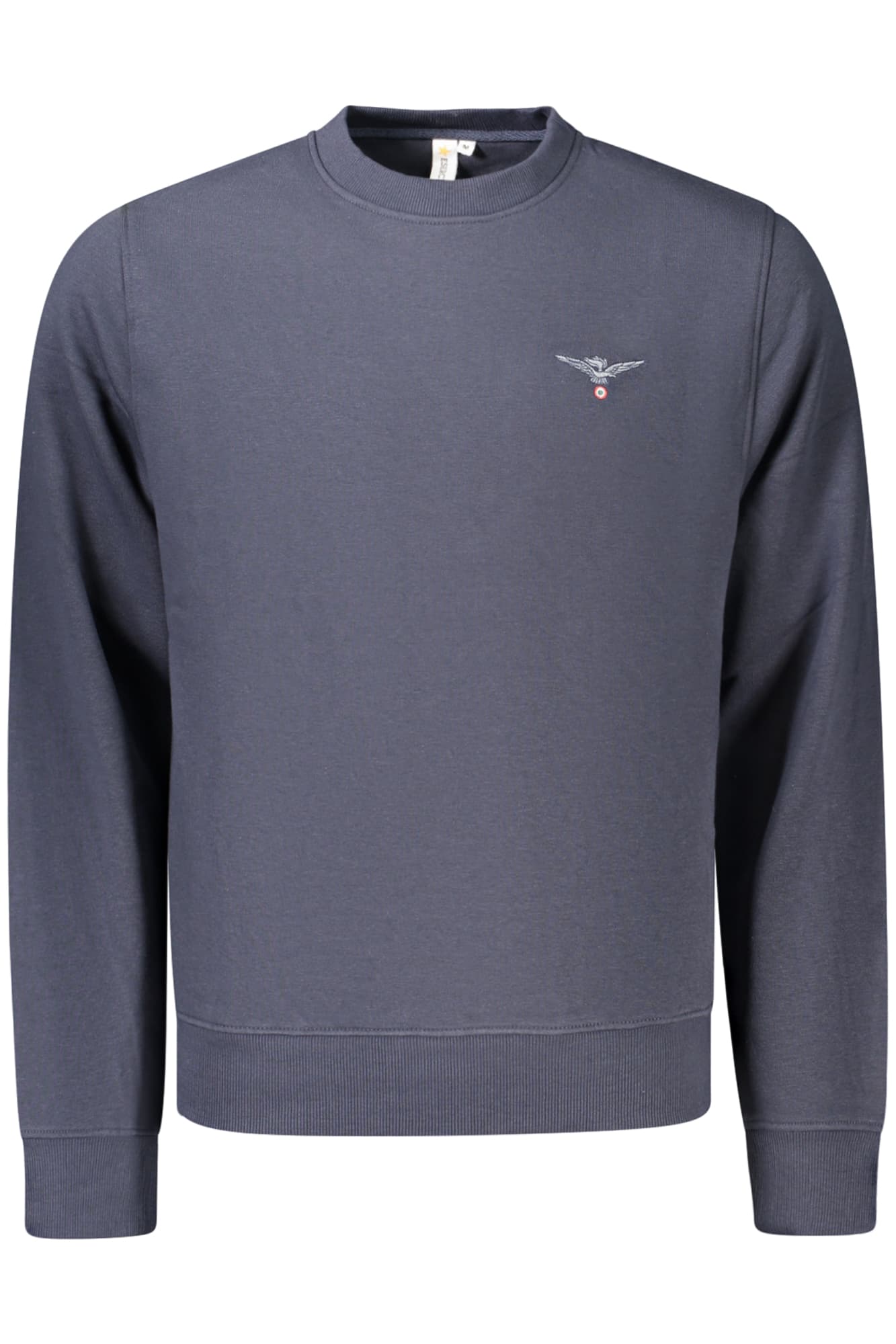 ACCADEMIA MILITARE FELPA SENZA ZIP UOMO BLU - ACCADEMIA MILITARE
