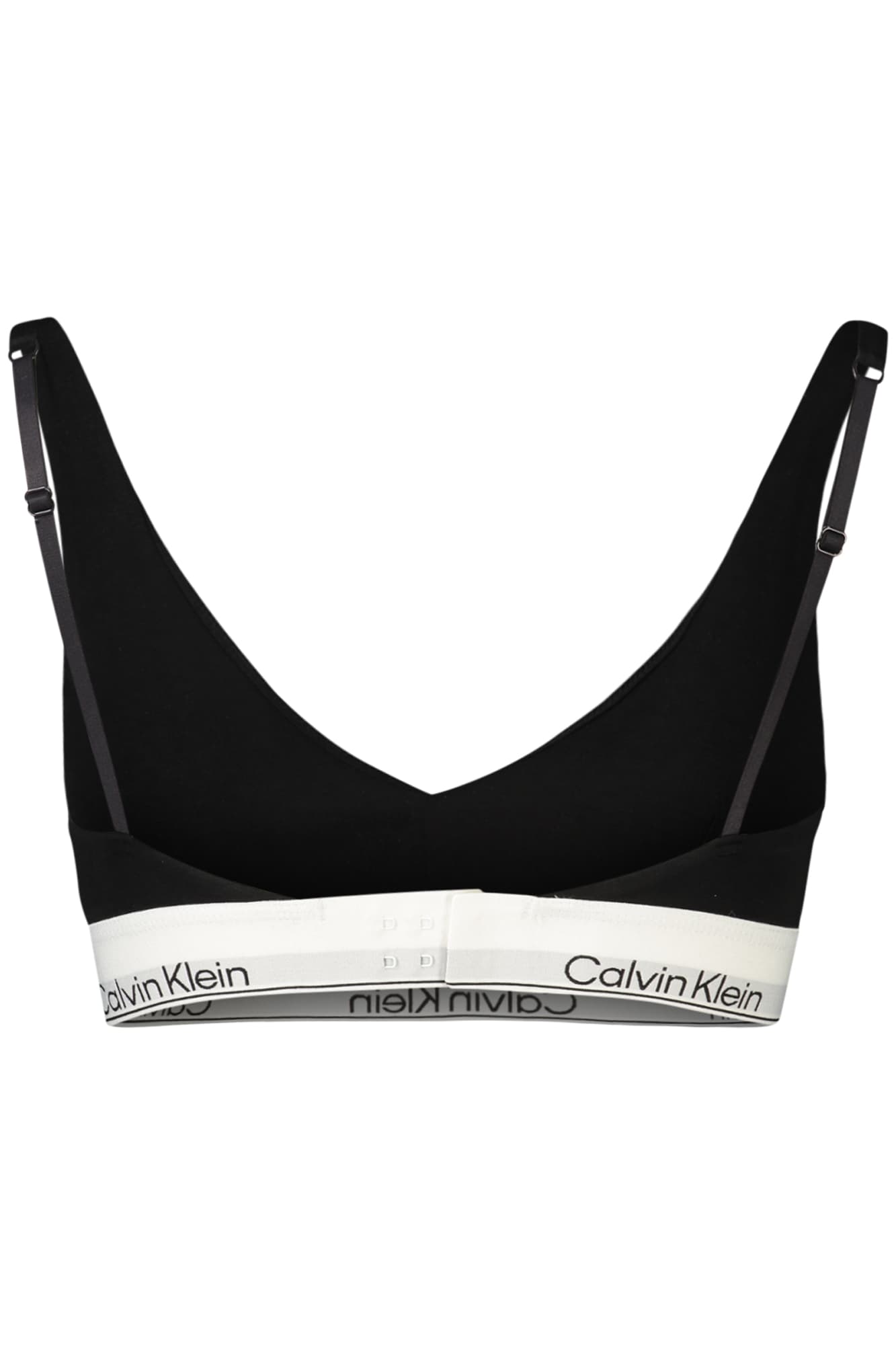CALVIN KLEIN REGGISENO A TRIANGOLO DONNA NERO - CALVIN KLEIN