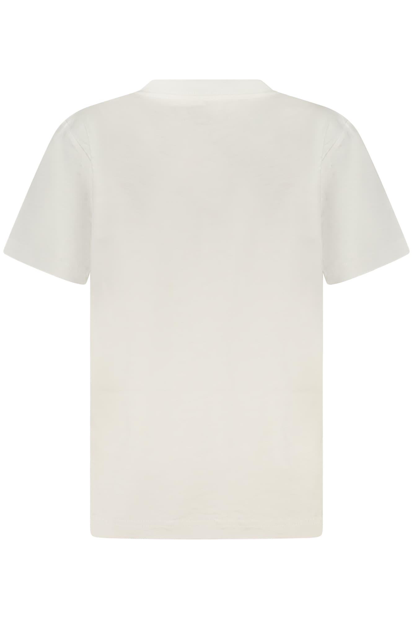 CONVERSE T-SHIRT MANICHE CORTE BAMBINO BIANCO - CONVERSE