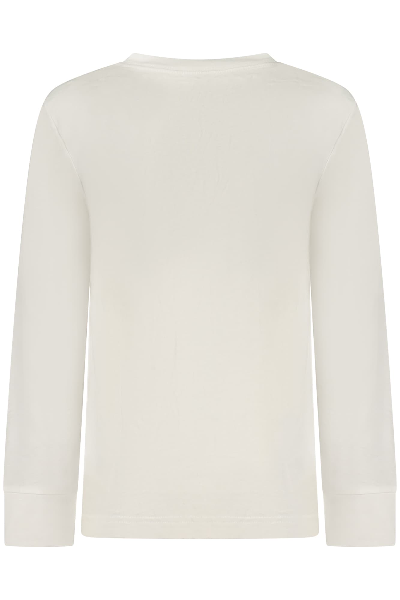 CONVERSE T-SHIRT MANICHE LUNGHE BAMBINO BIANCO - CONVERSE
