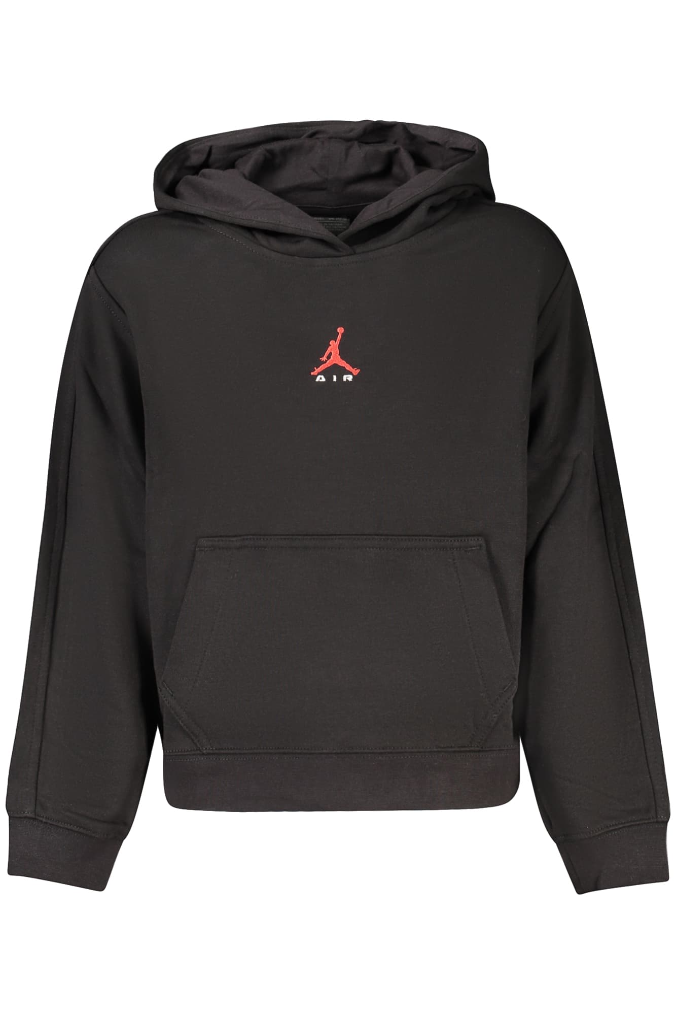 JORDAN FELPA SENZA ZIP BAMBINO NERO - JORDAN