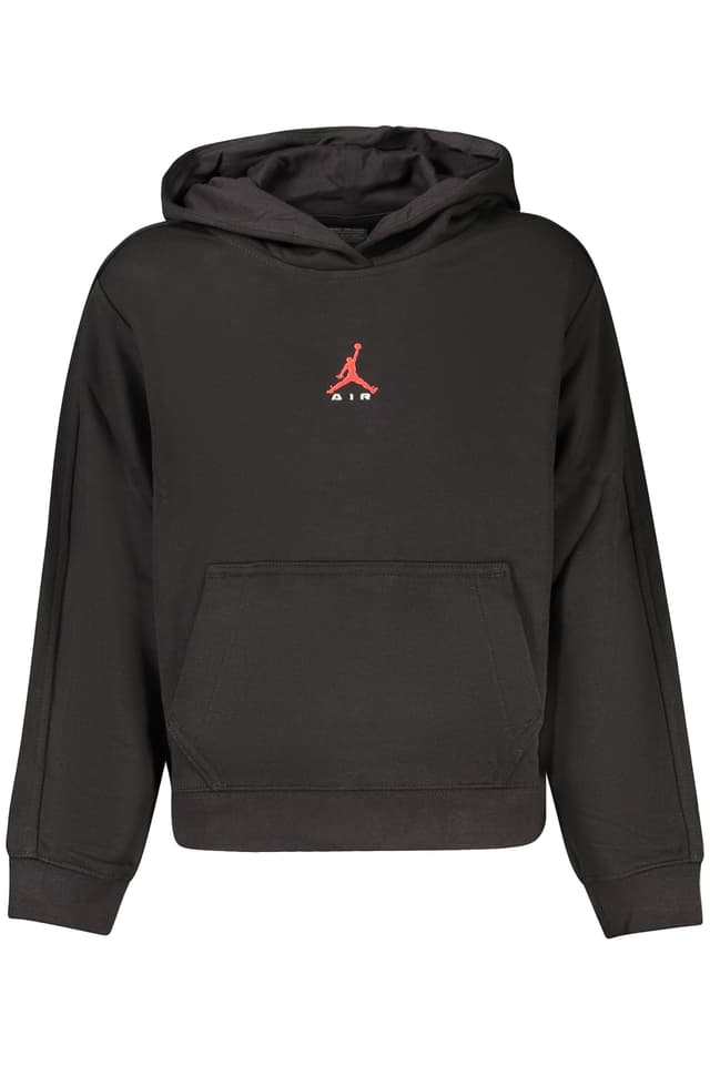 JORDAN FELPA SENZA ZIP BAMBINO NERO