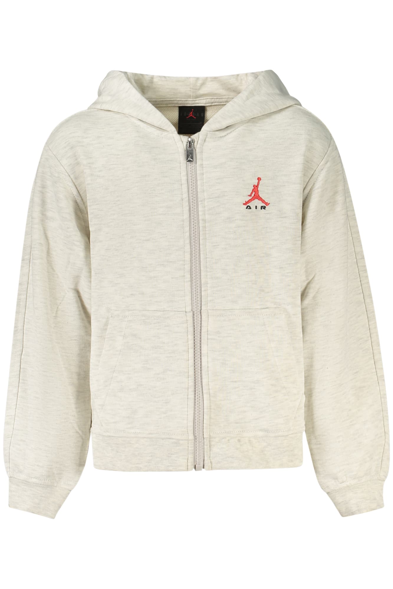 JORDAN FELPA CON ZIP BAMBINO GRIGIO - JORDAN